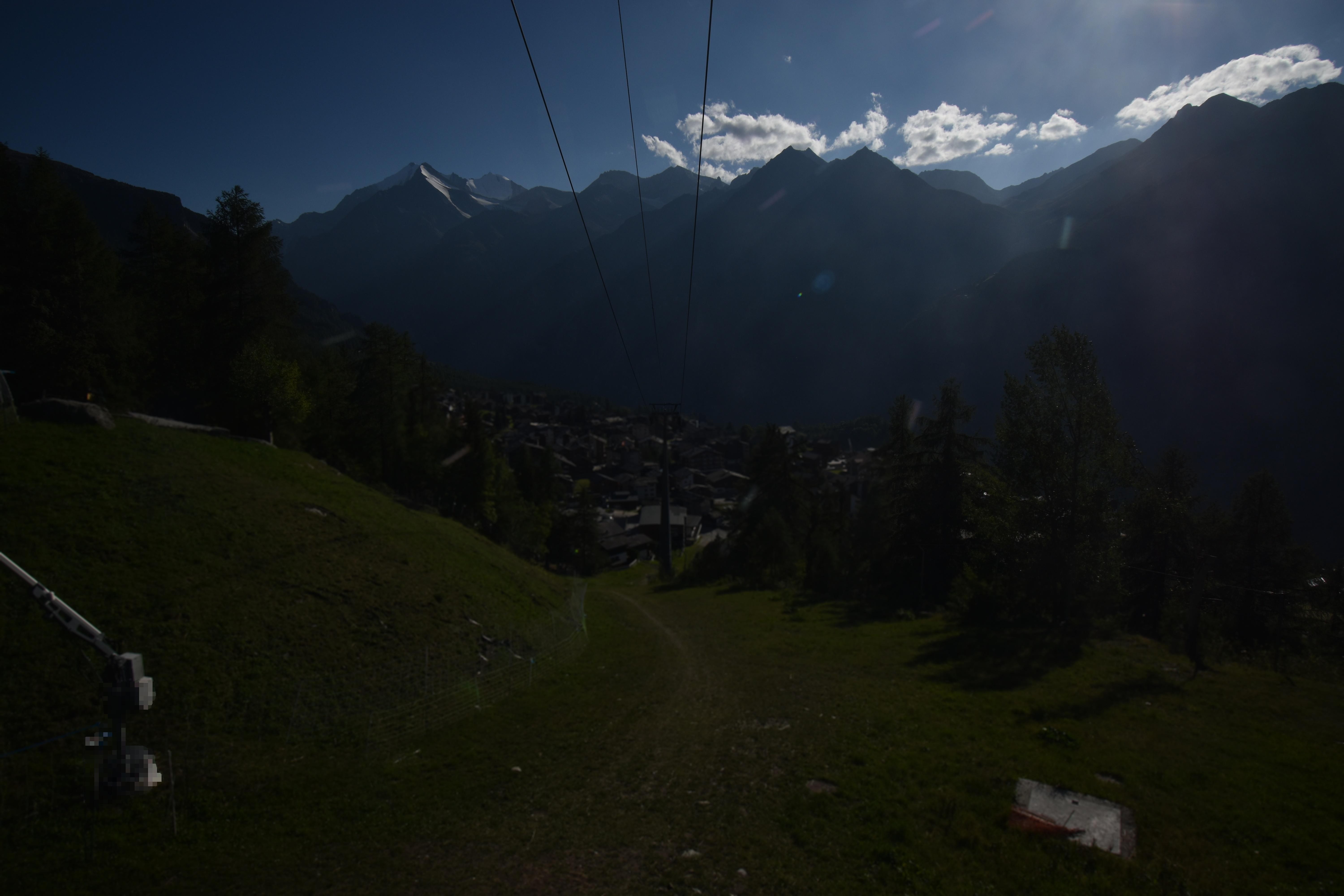 Archived image Webcam Grächen in Valais