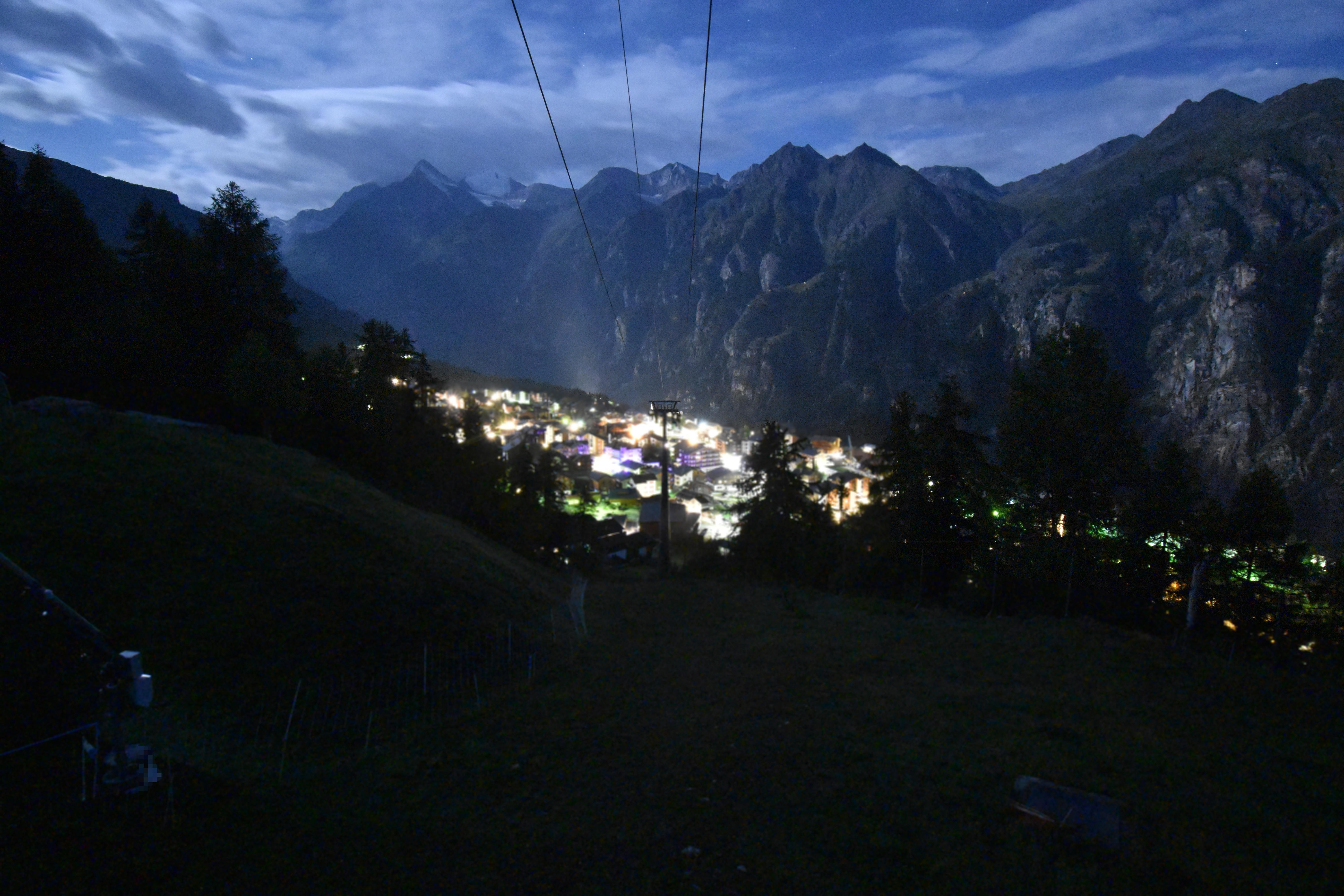 Archived image Webcam Grächen in Valais