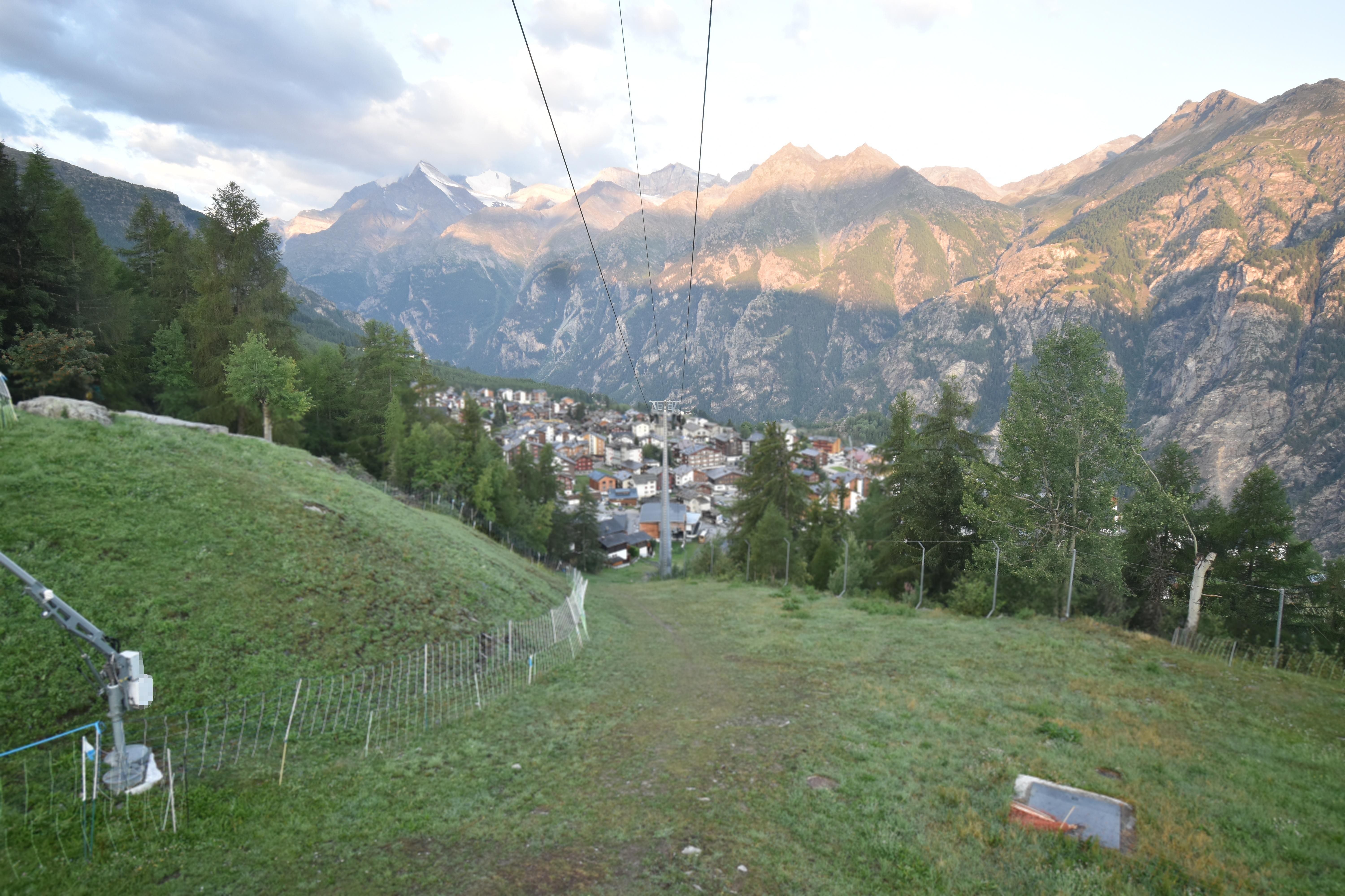 Archived image Webcam Grächen in Valais