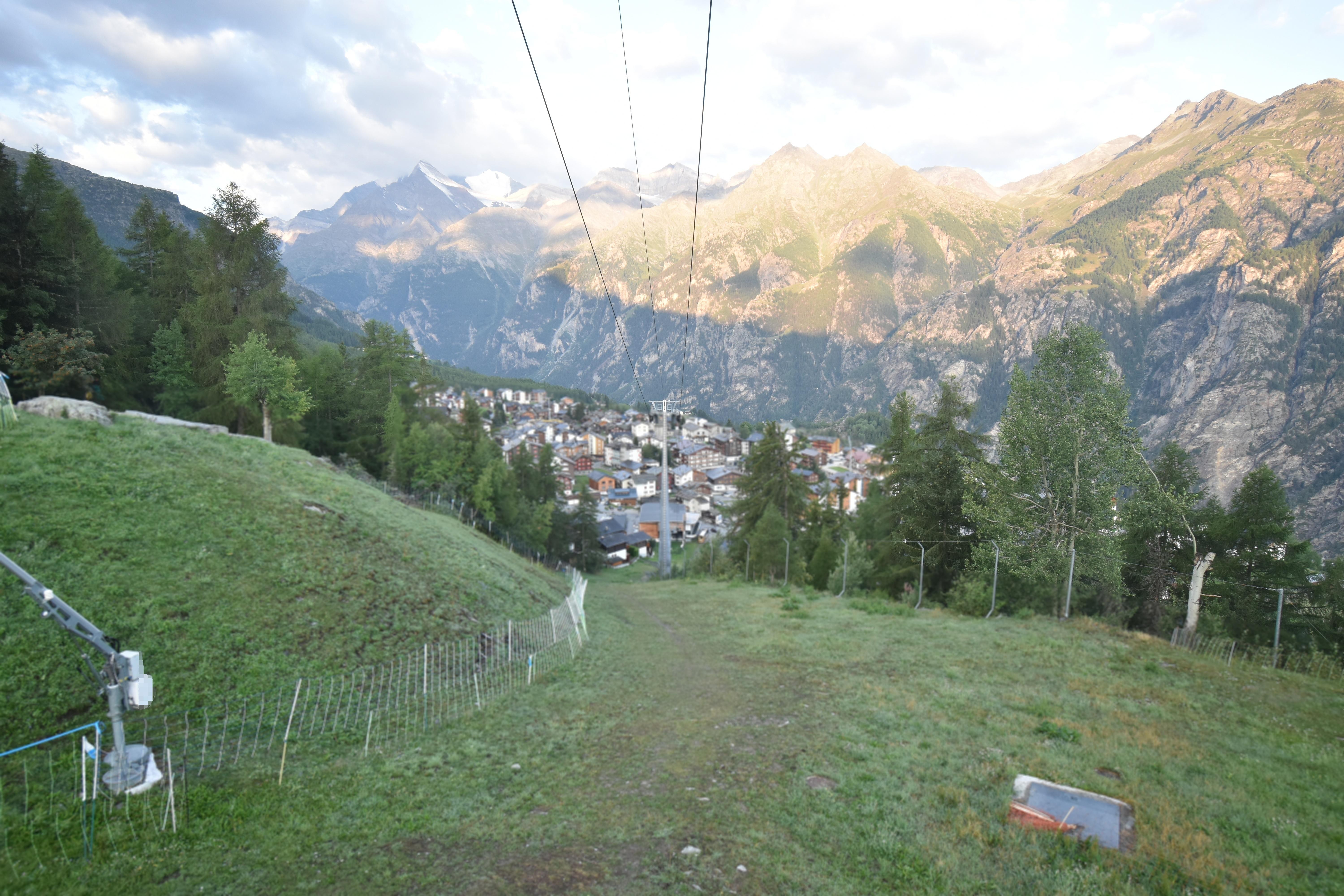 Archived image Webcam Grächen in Valais