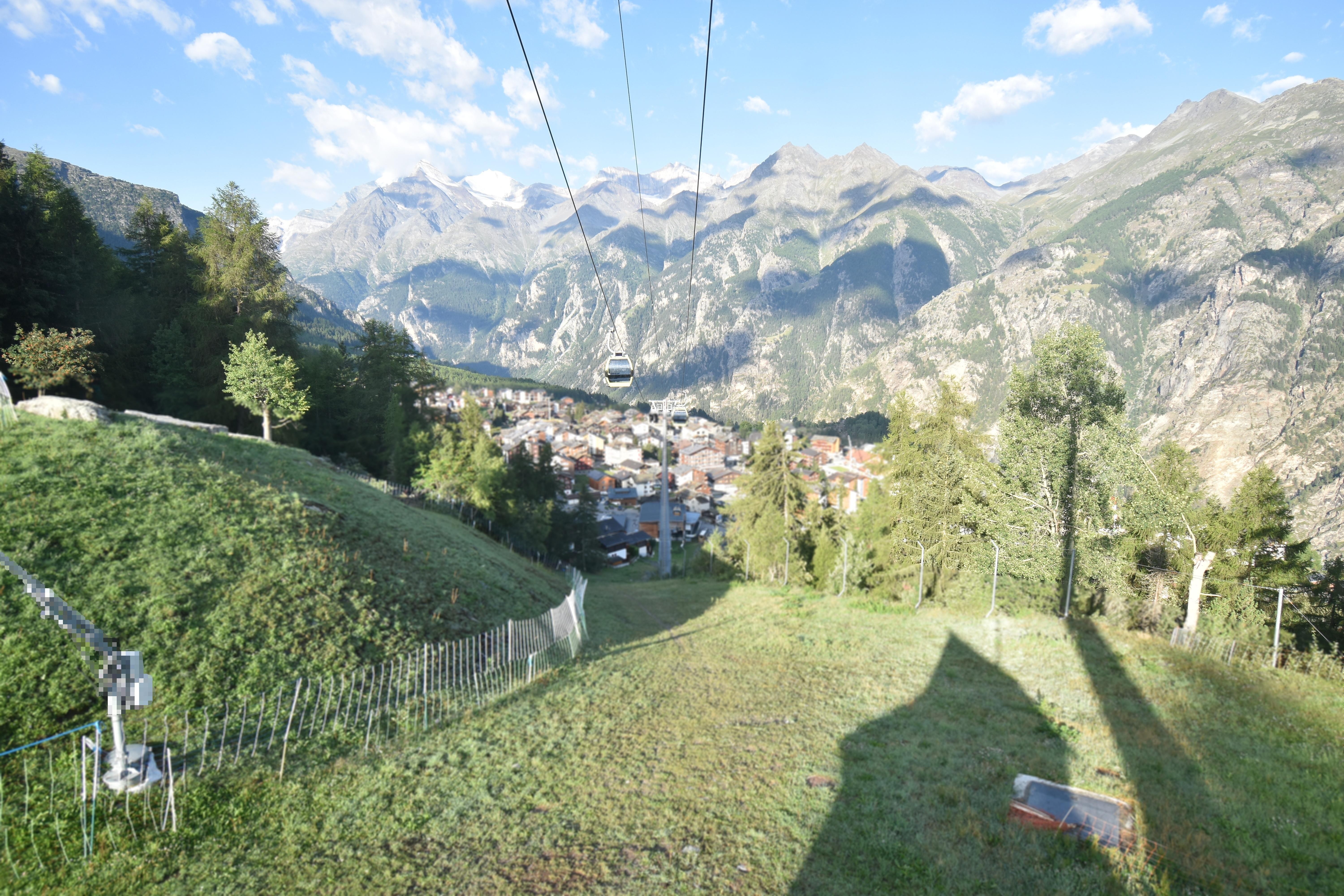 Archived image Webcam Grächen in Valais