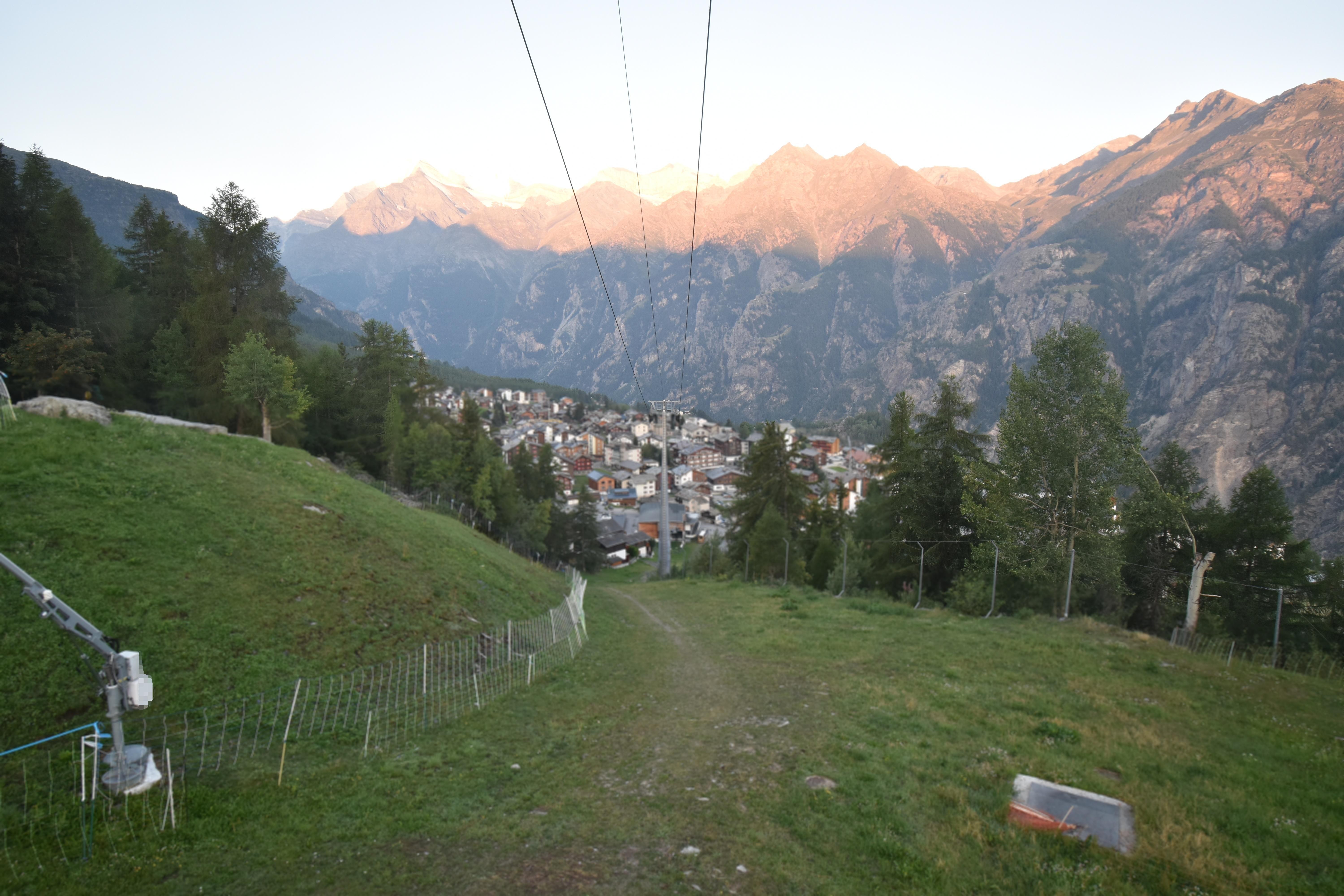 Archiv Foto Webcam Grächen im Wallis