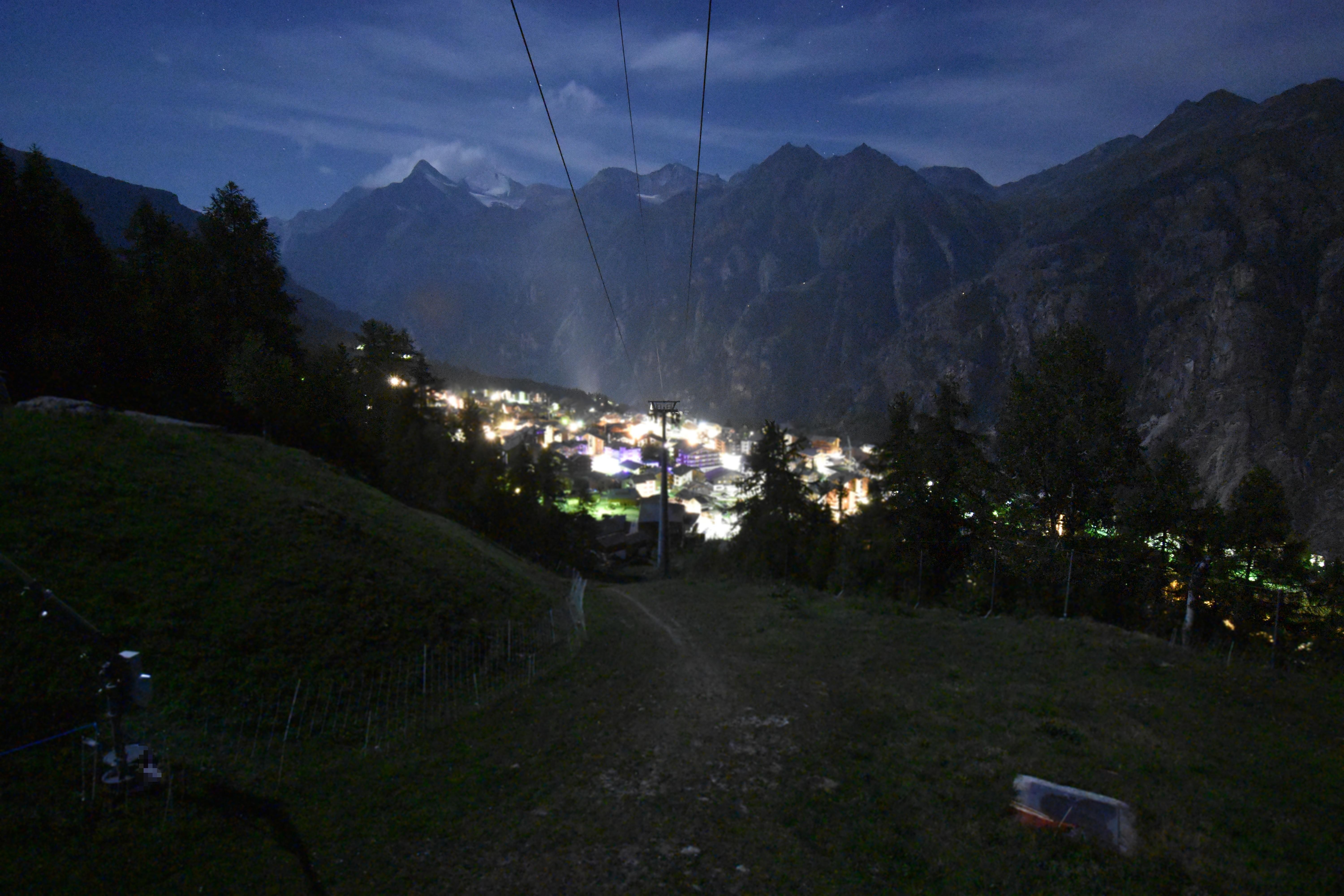 Archived image Webcam Grächen in Valais