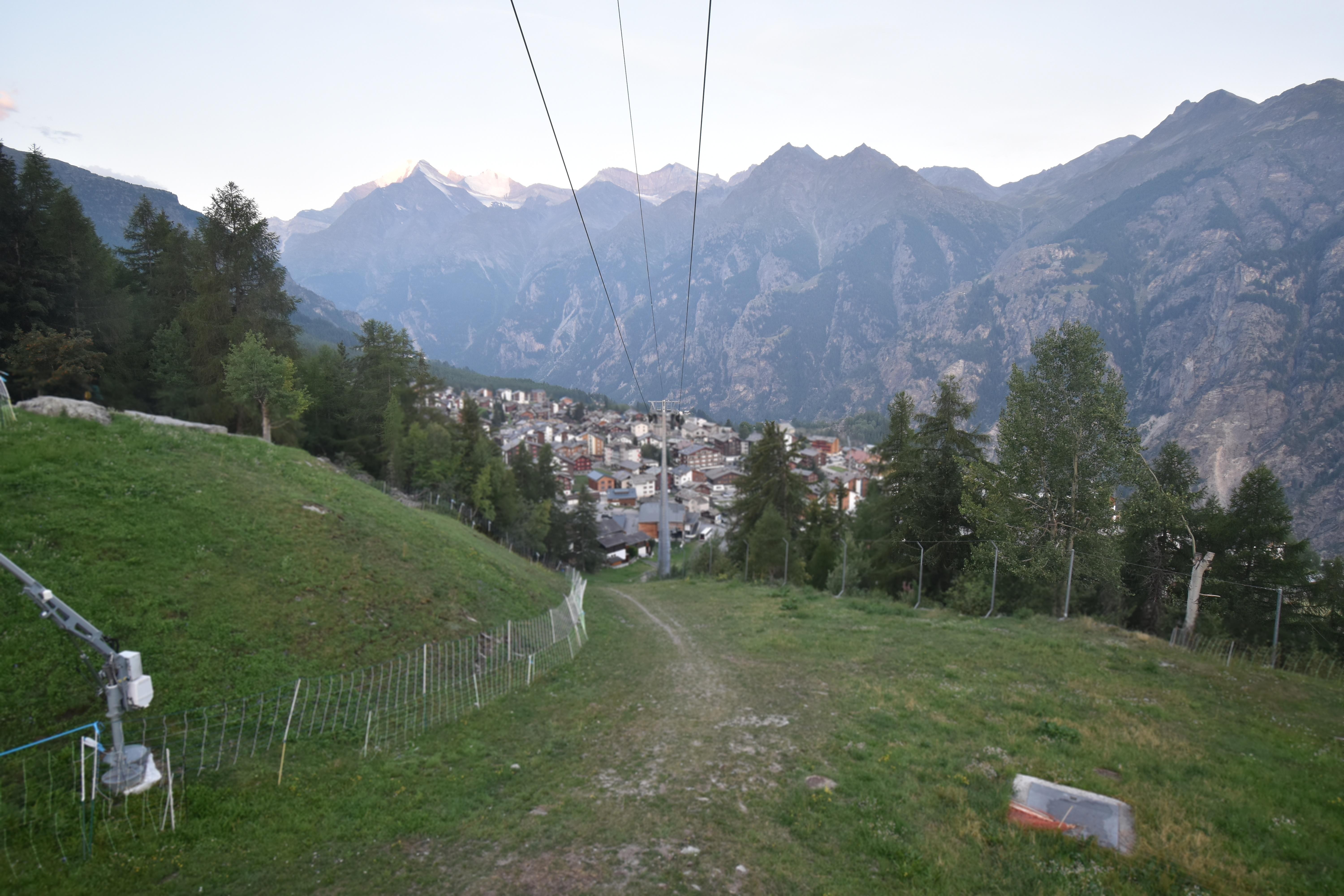 Archived image Webcam Grächen in Valais
