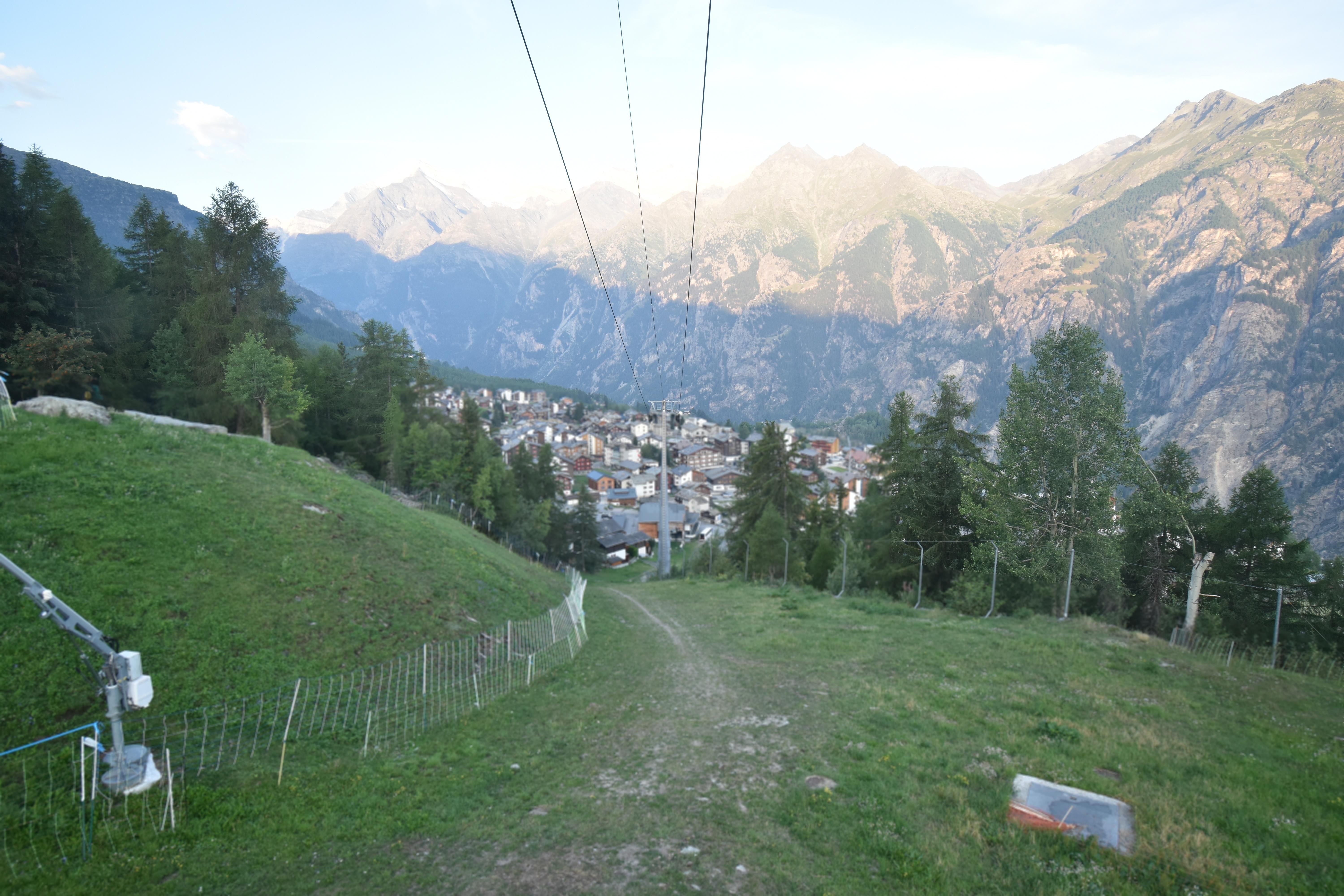 Archived image Webcam Grächen in Valais