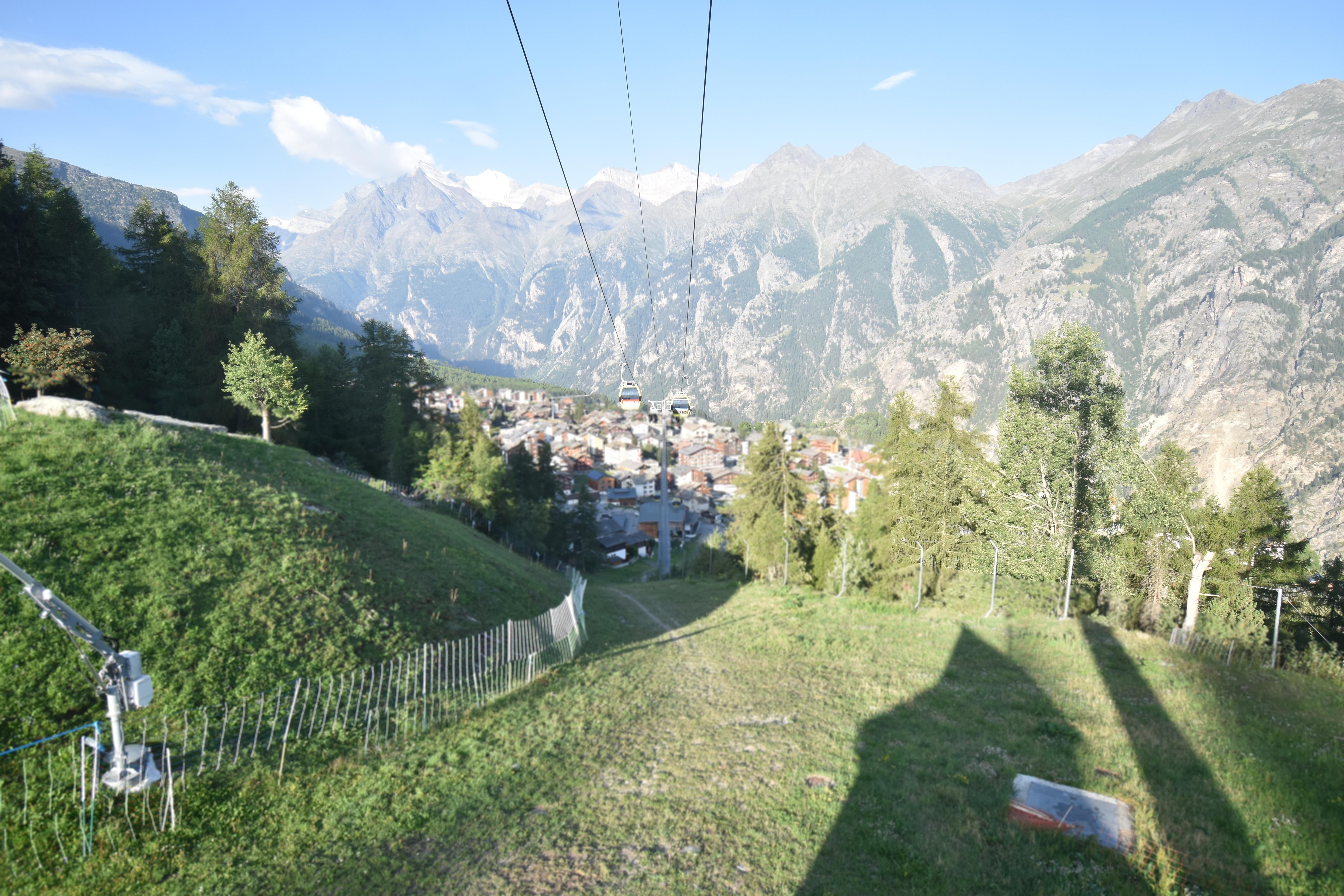 Archived image Webcam Grächen in Valais