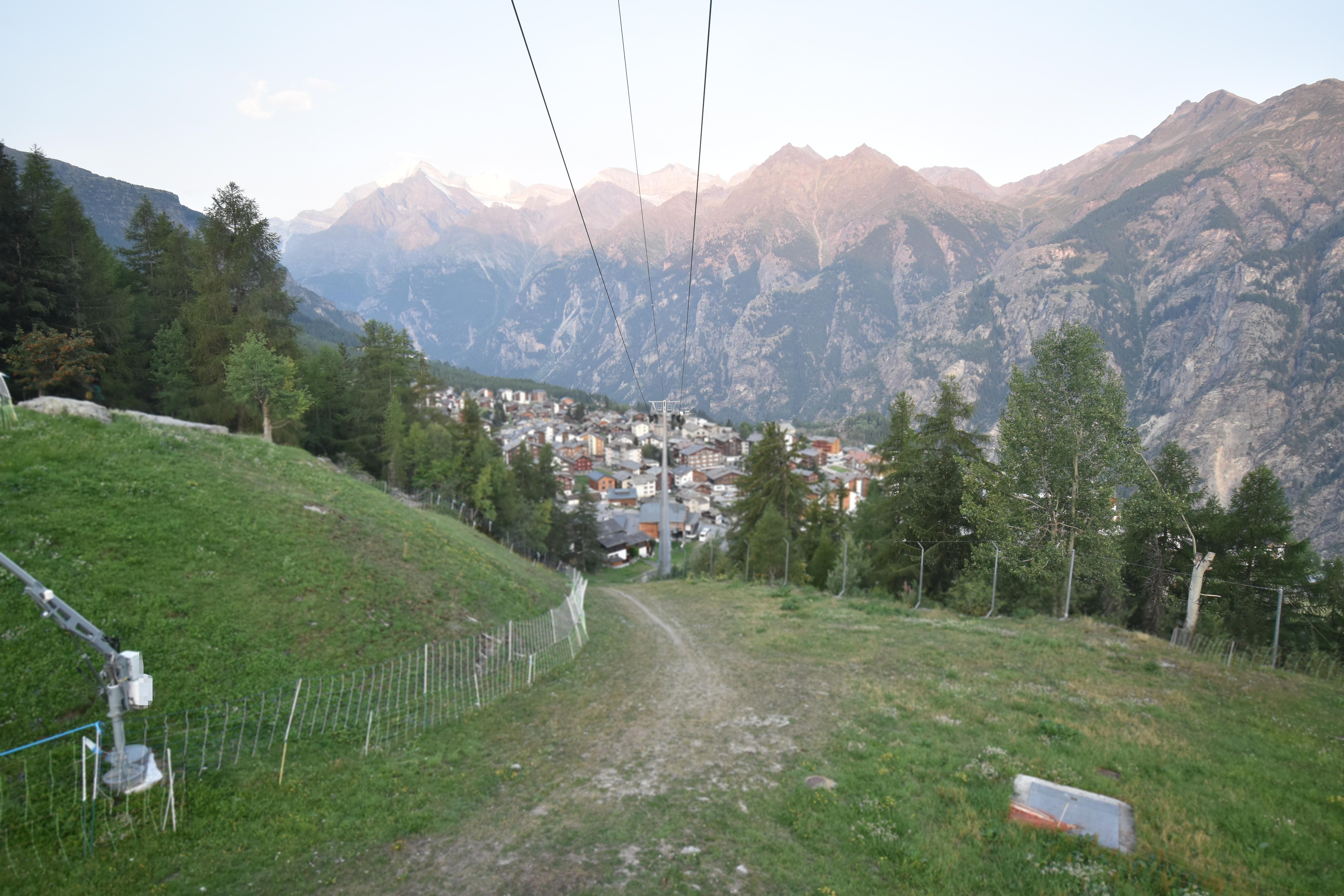 Archiv Foto Webcam Grächen im Wallis