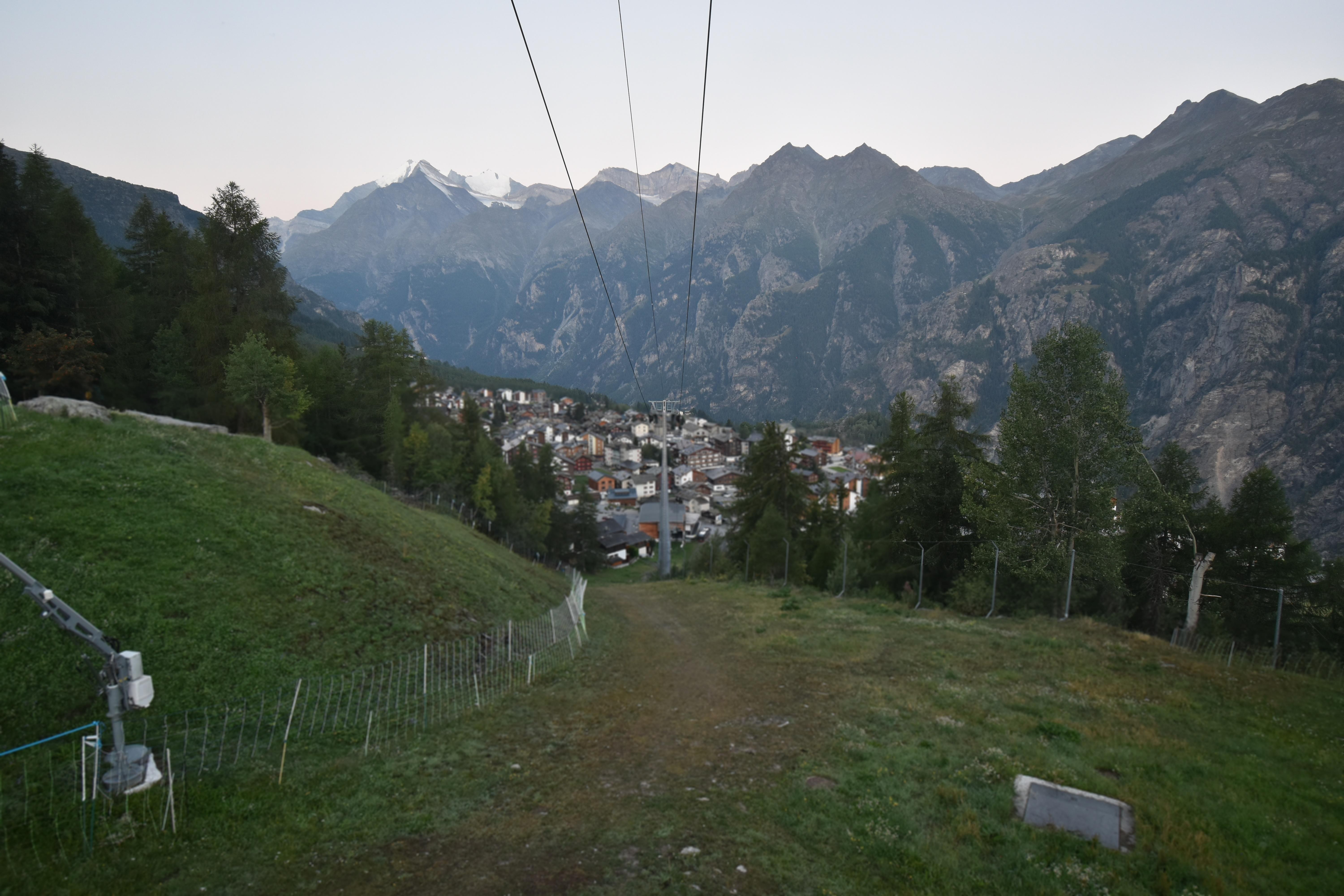 Archived image Webcam Grächen in Valais
