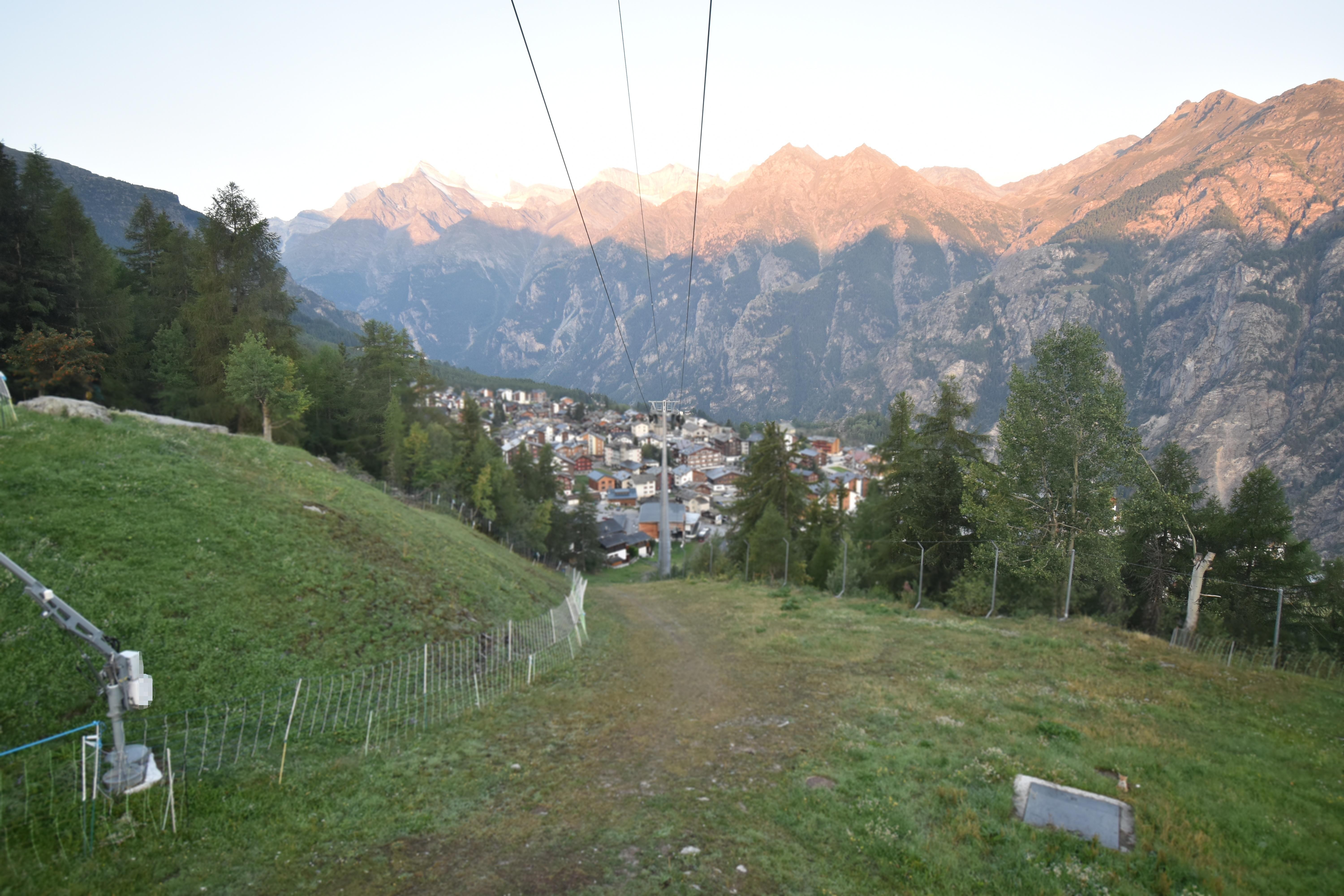 Archived image Webcam Grächen in Valais