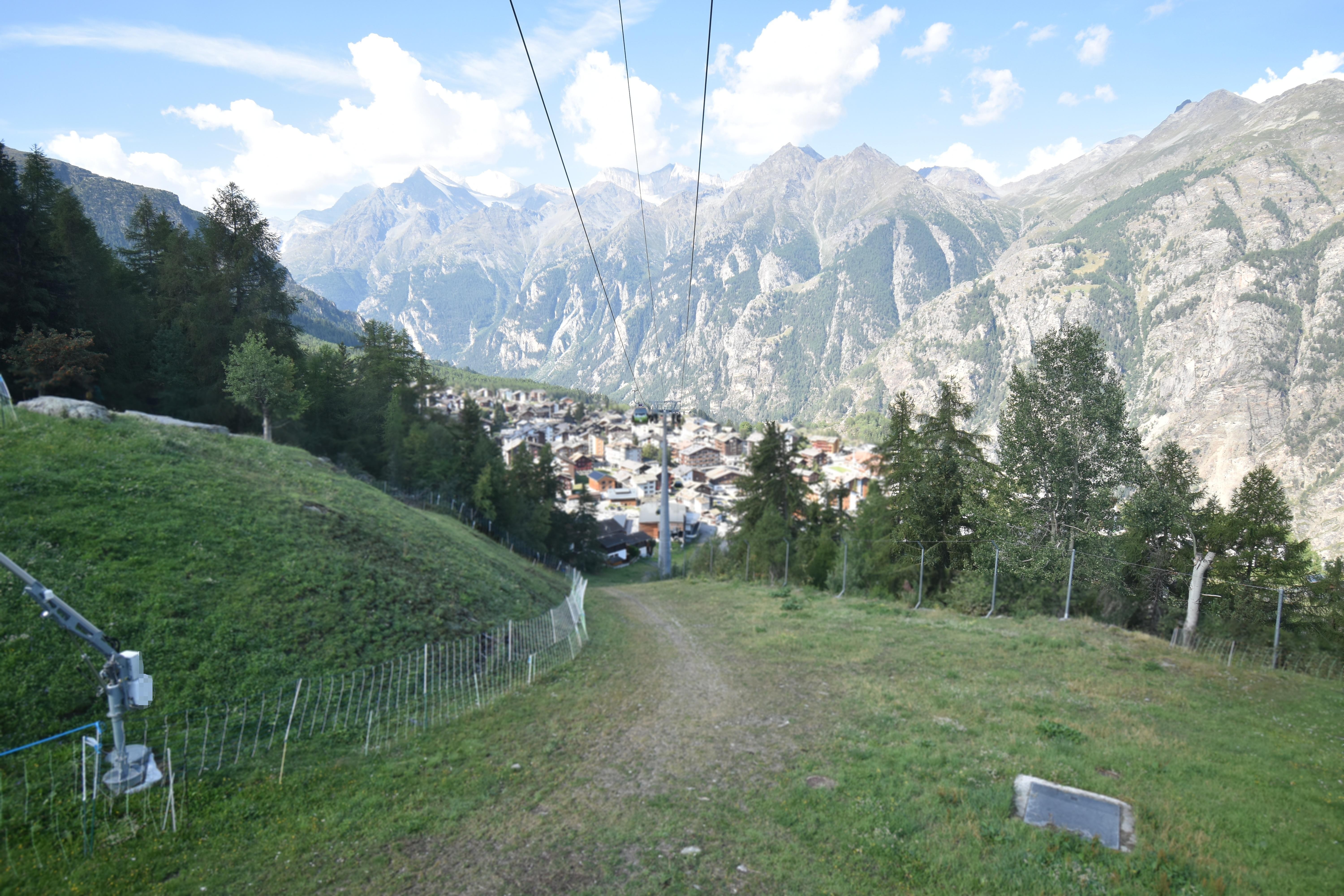 Archiv Foto Webcam Grächen im Wallis