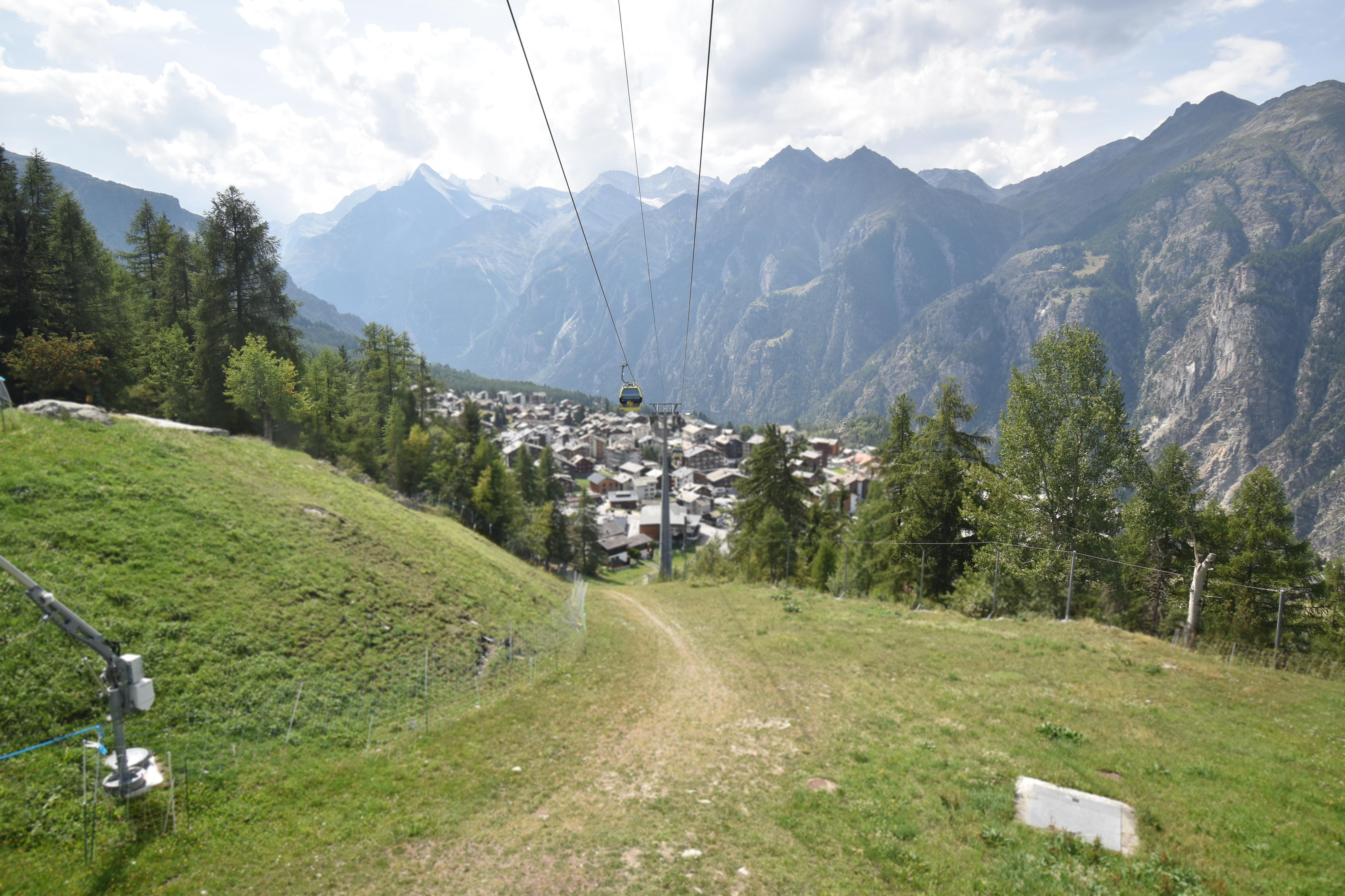 Archiv Foto Webcam Grächen im Wallis