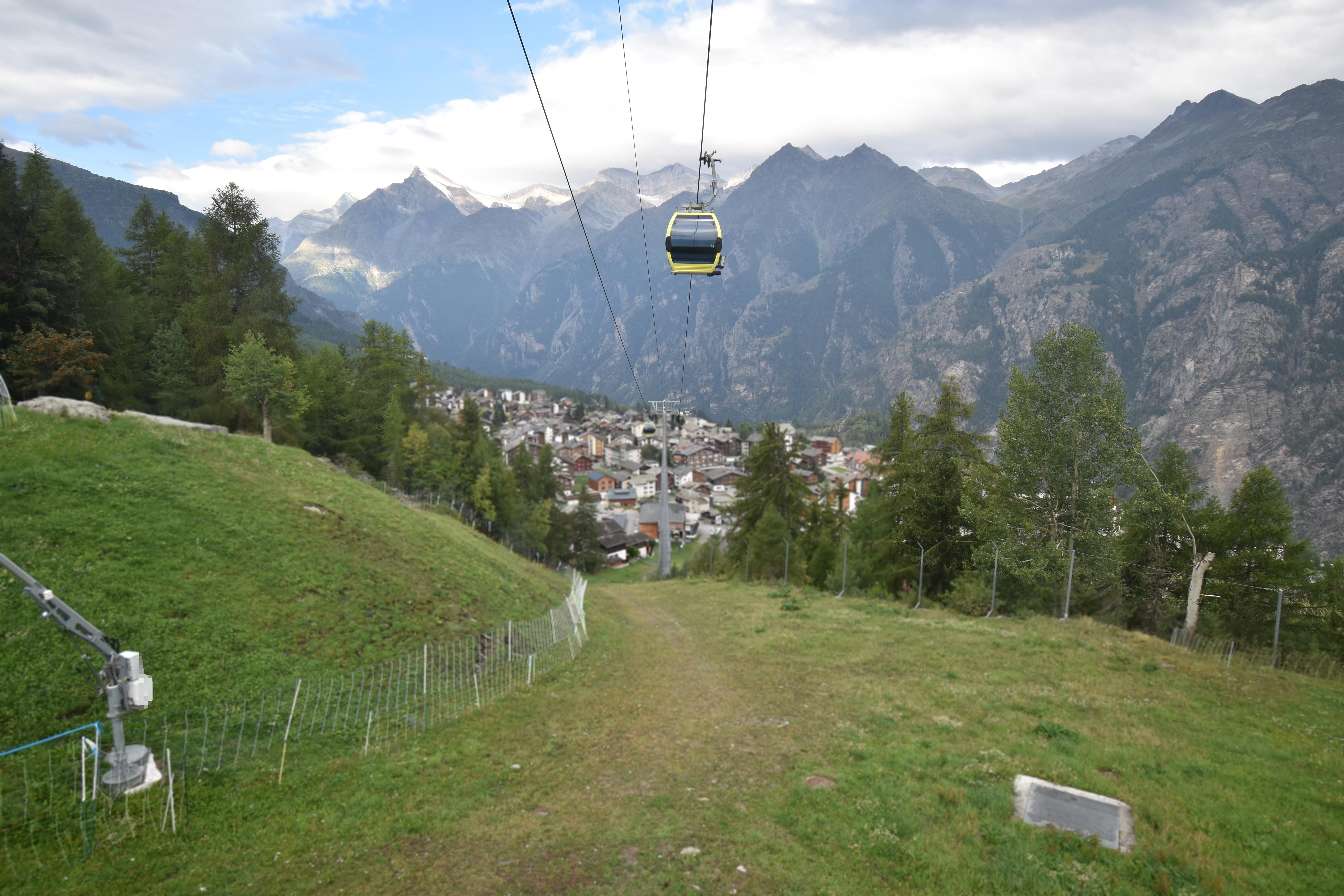 Archiv Foto Webcam Grächen im Wallis
