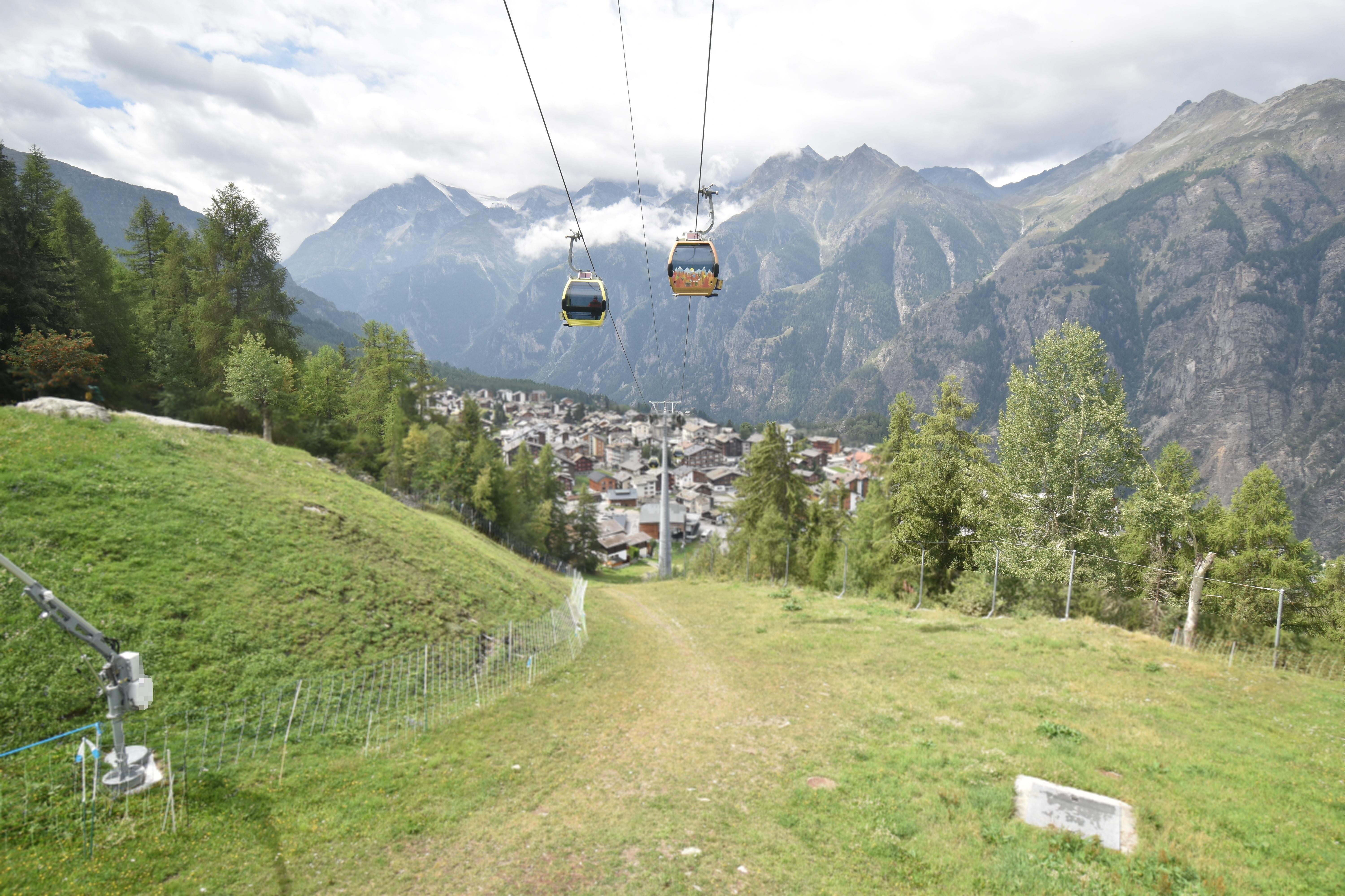 Archiv Foto Webcam Grächen im Wallis