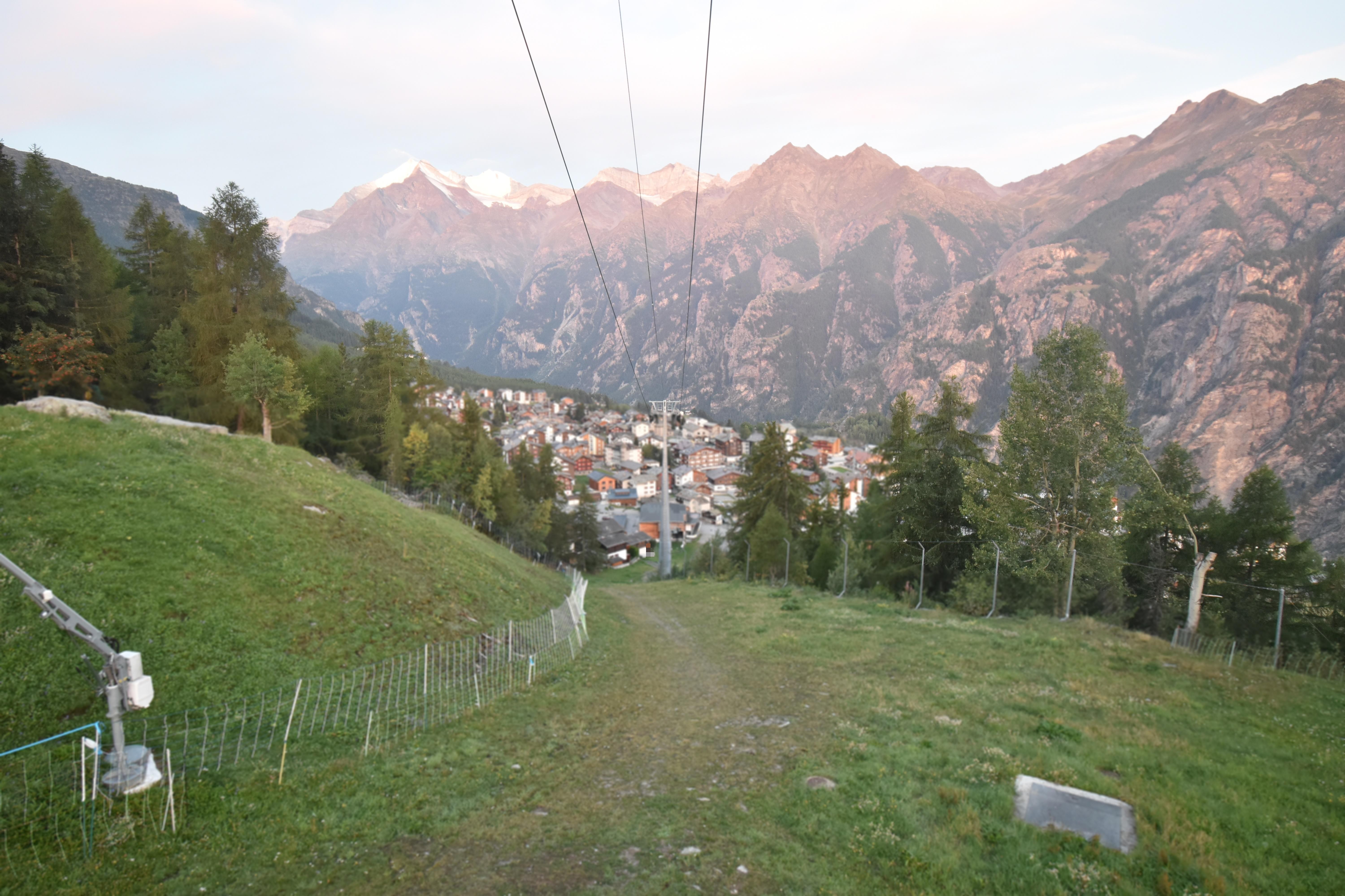 Archived image Webcam Grächen in Valais