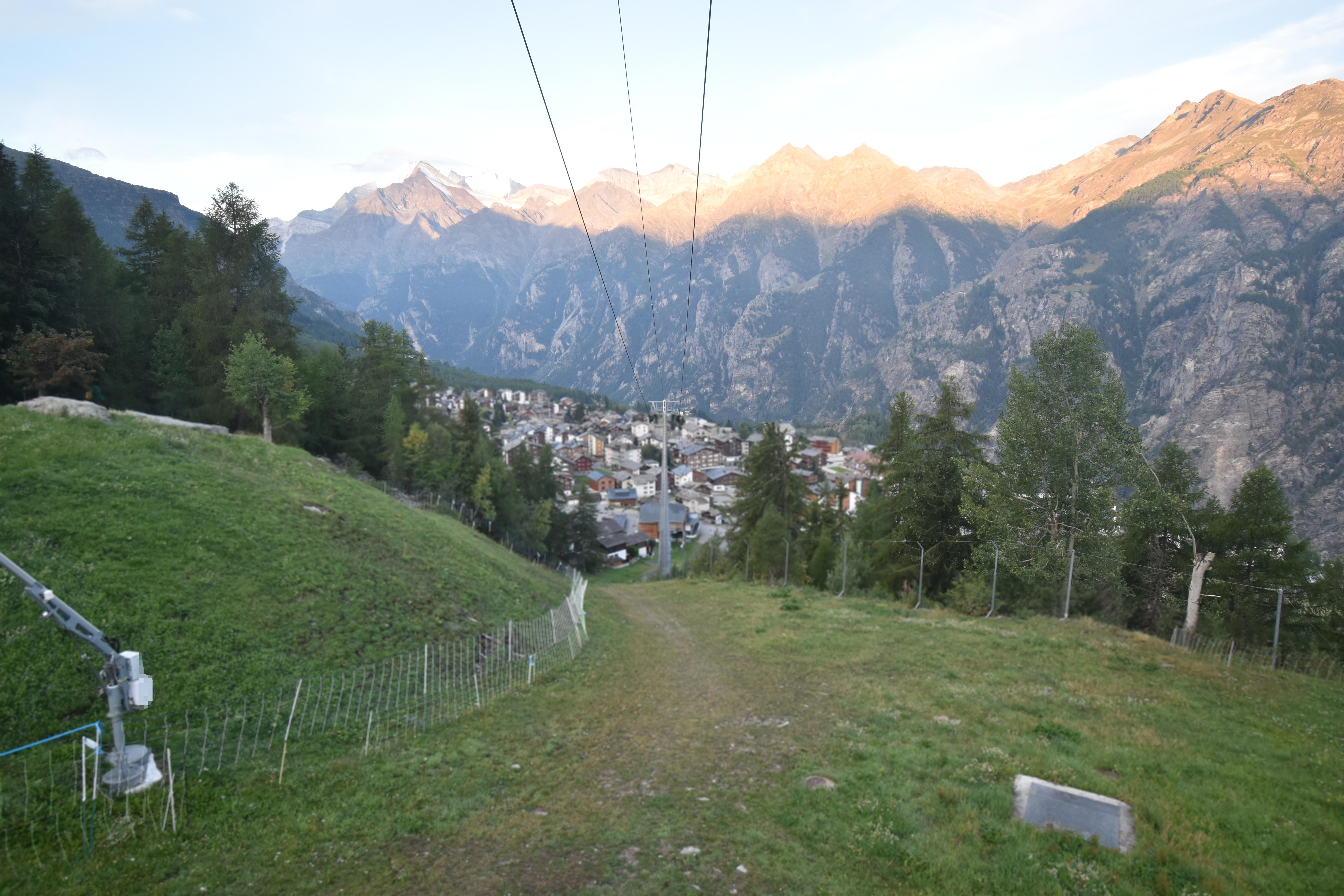 Archived image Webcam Grächen in Valais