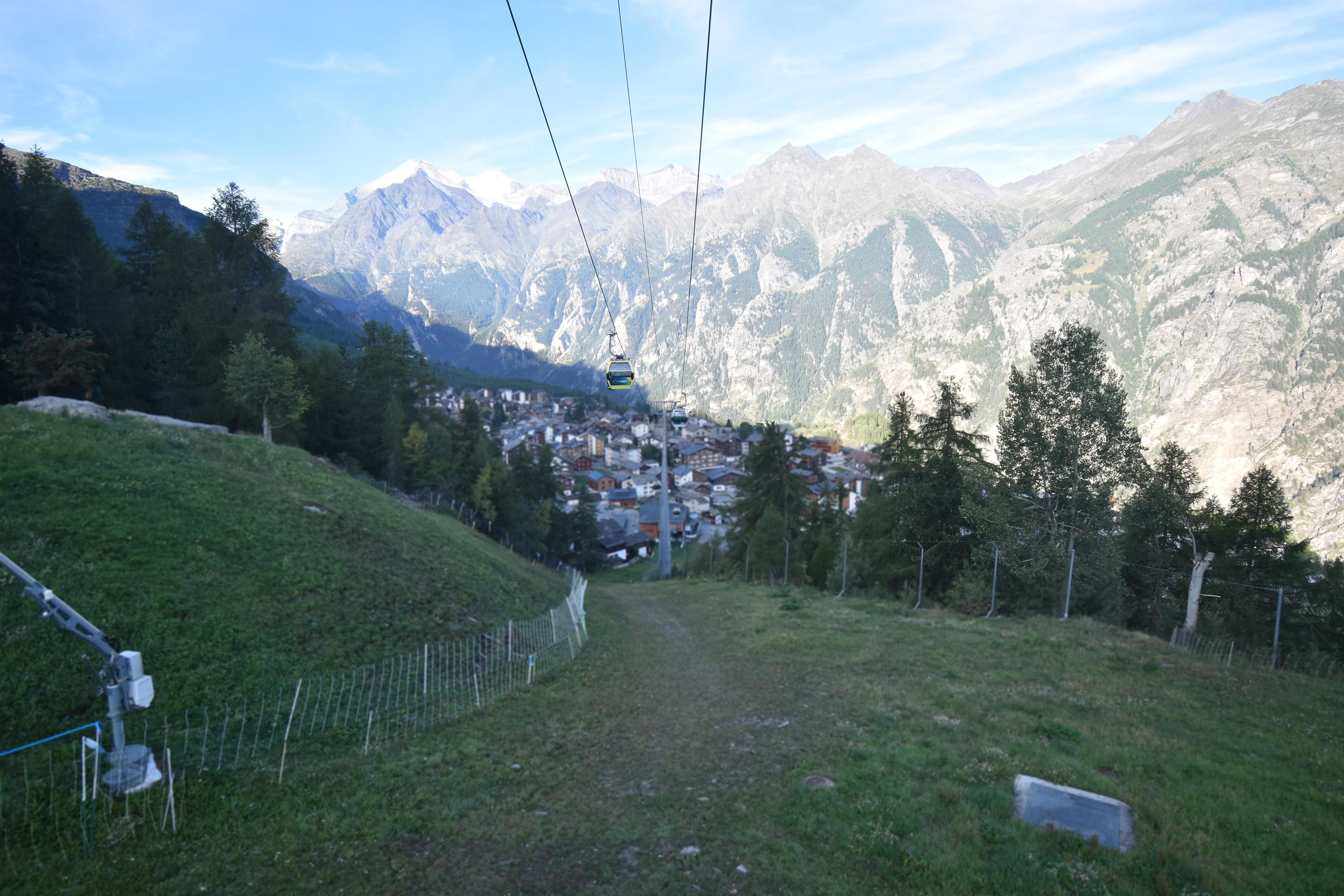 Archived image Webcam Grächen in Valais