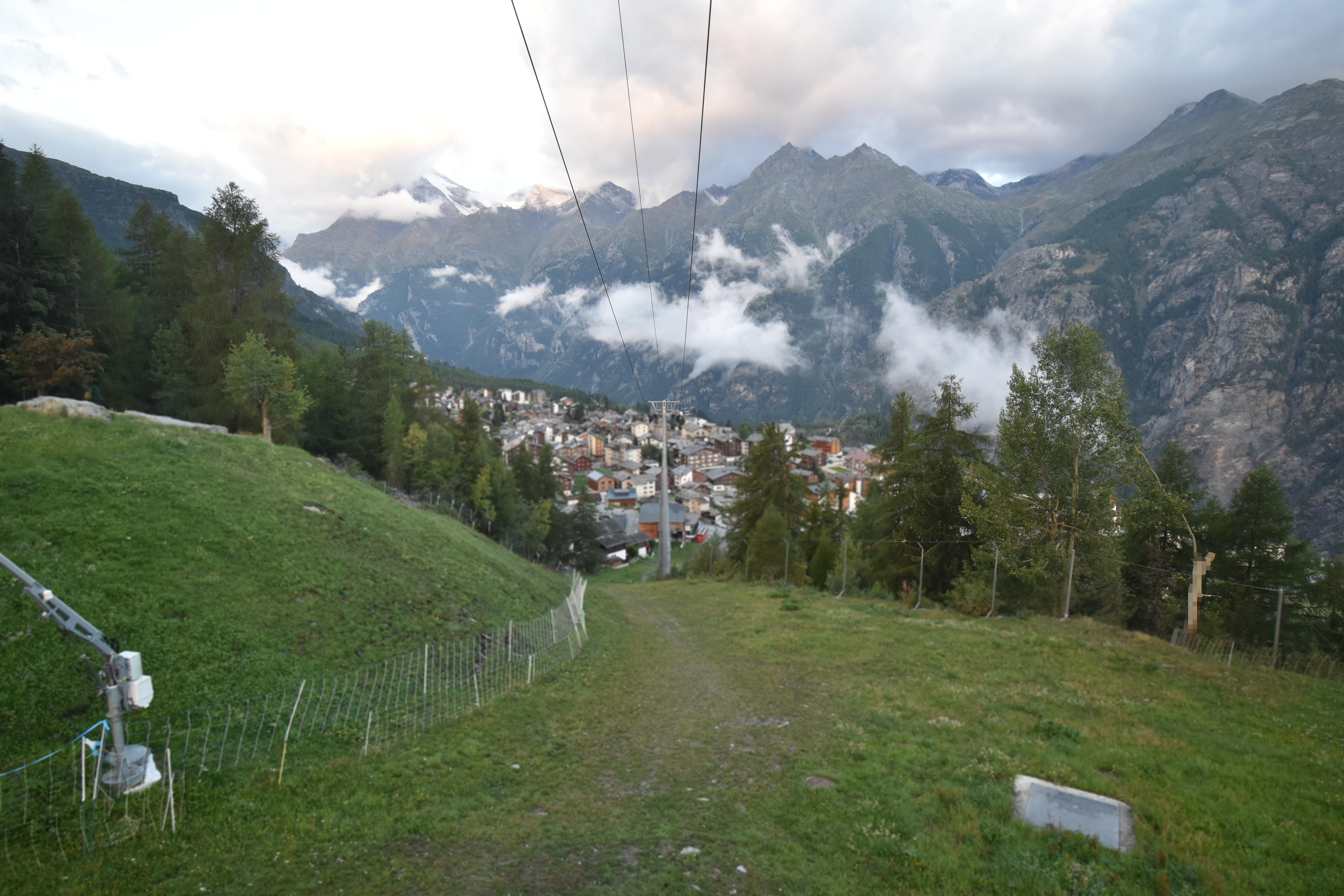 Archiv Foto Webcam Grächen im Wallis