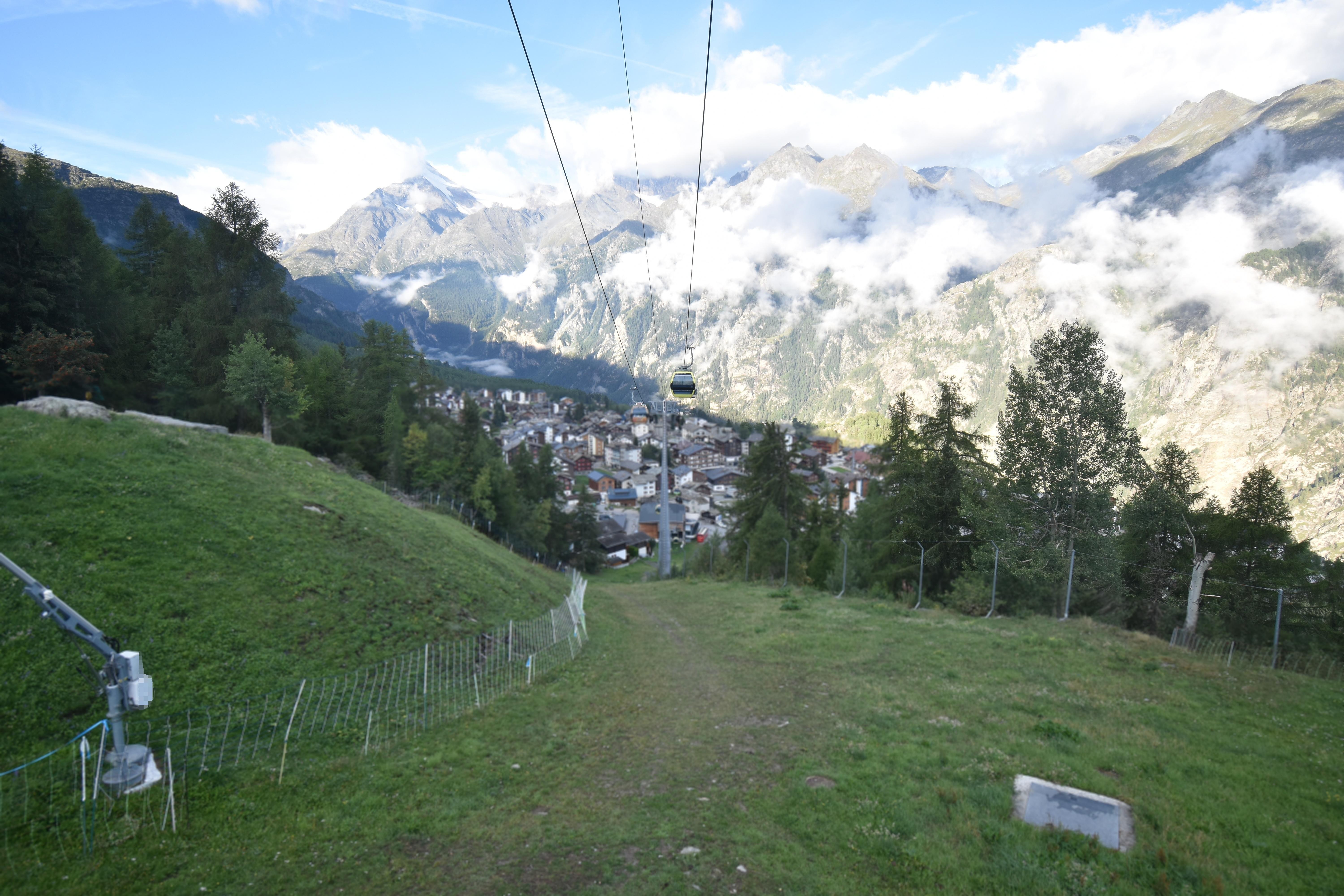 Archiv Foto Webcam Grächen im Wallis