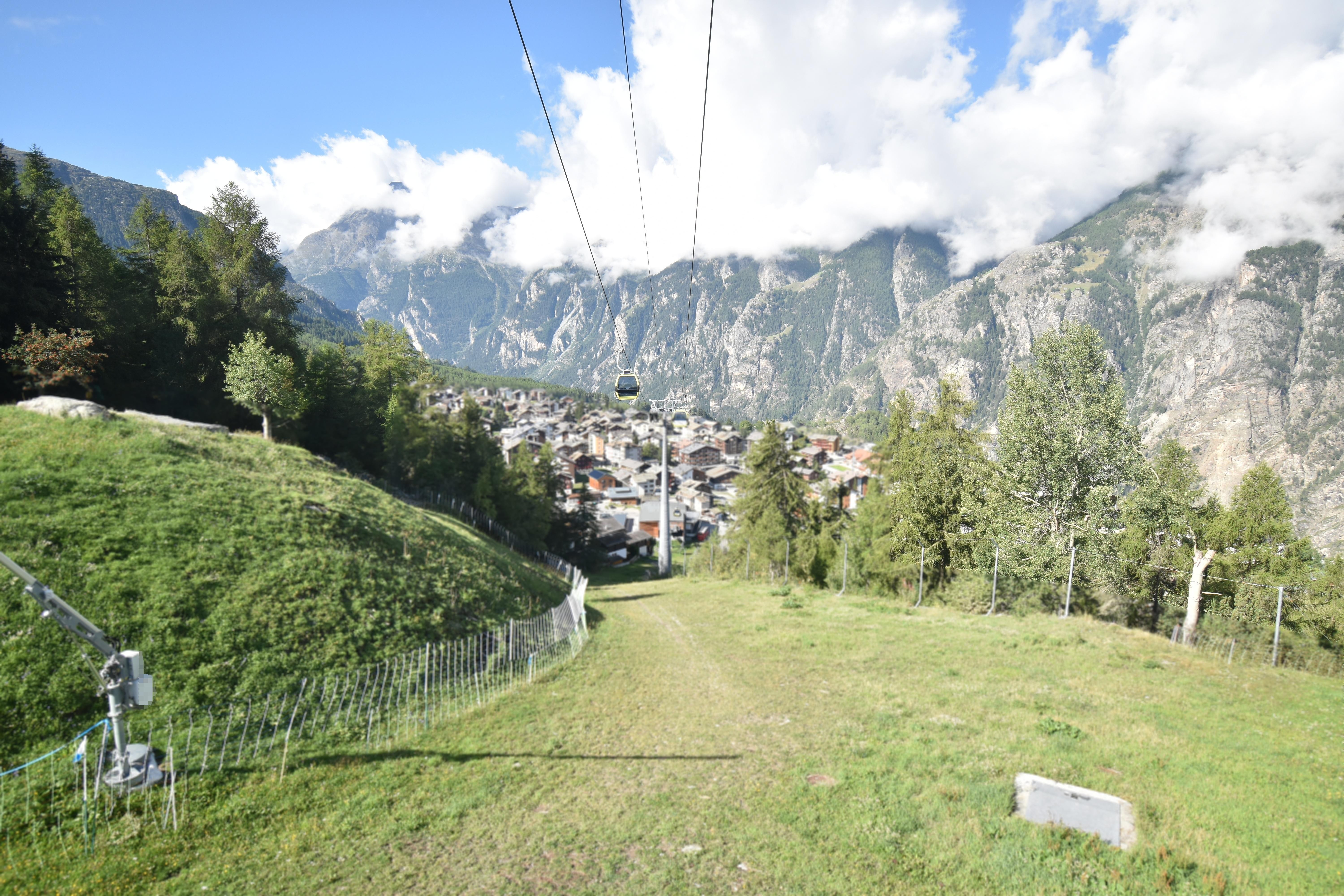 Archiv Foto Webcam Grächen im Wallis
