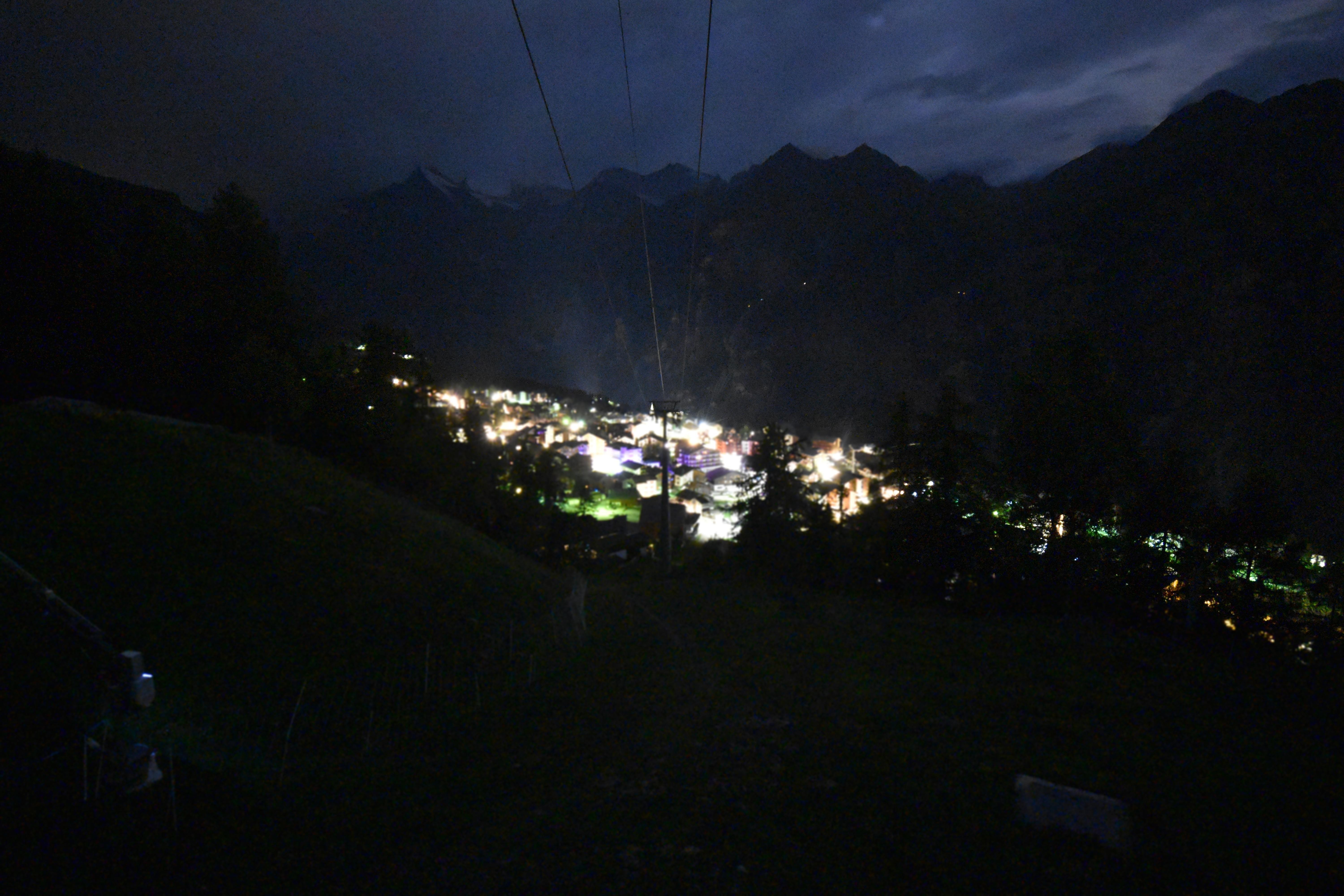 Archived image Webcam Grächen in Valais