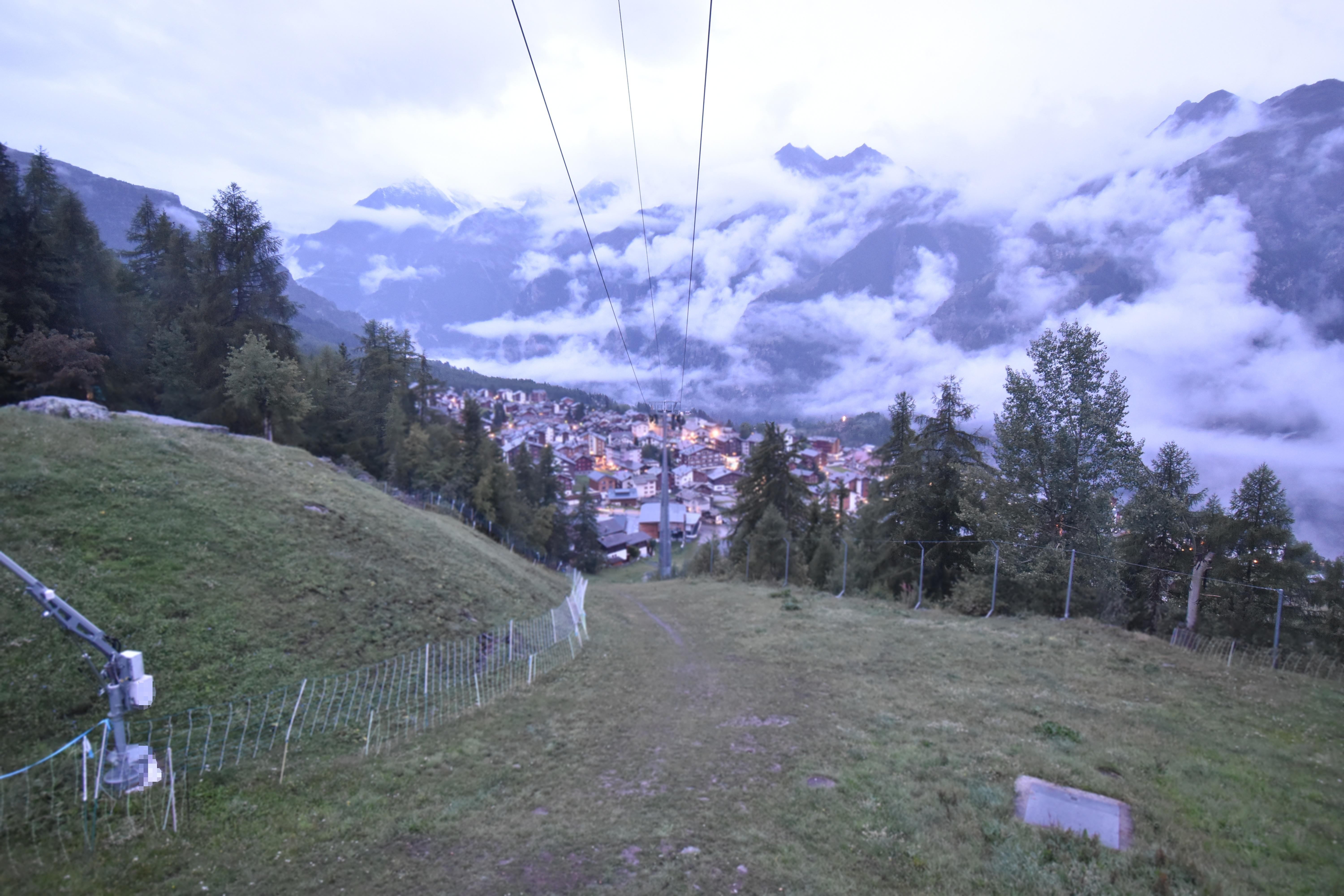 Archived image Webcam Grächen in Valais