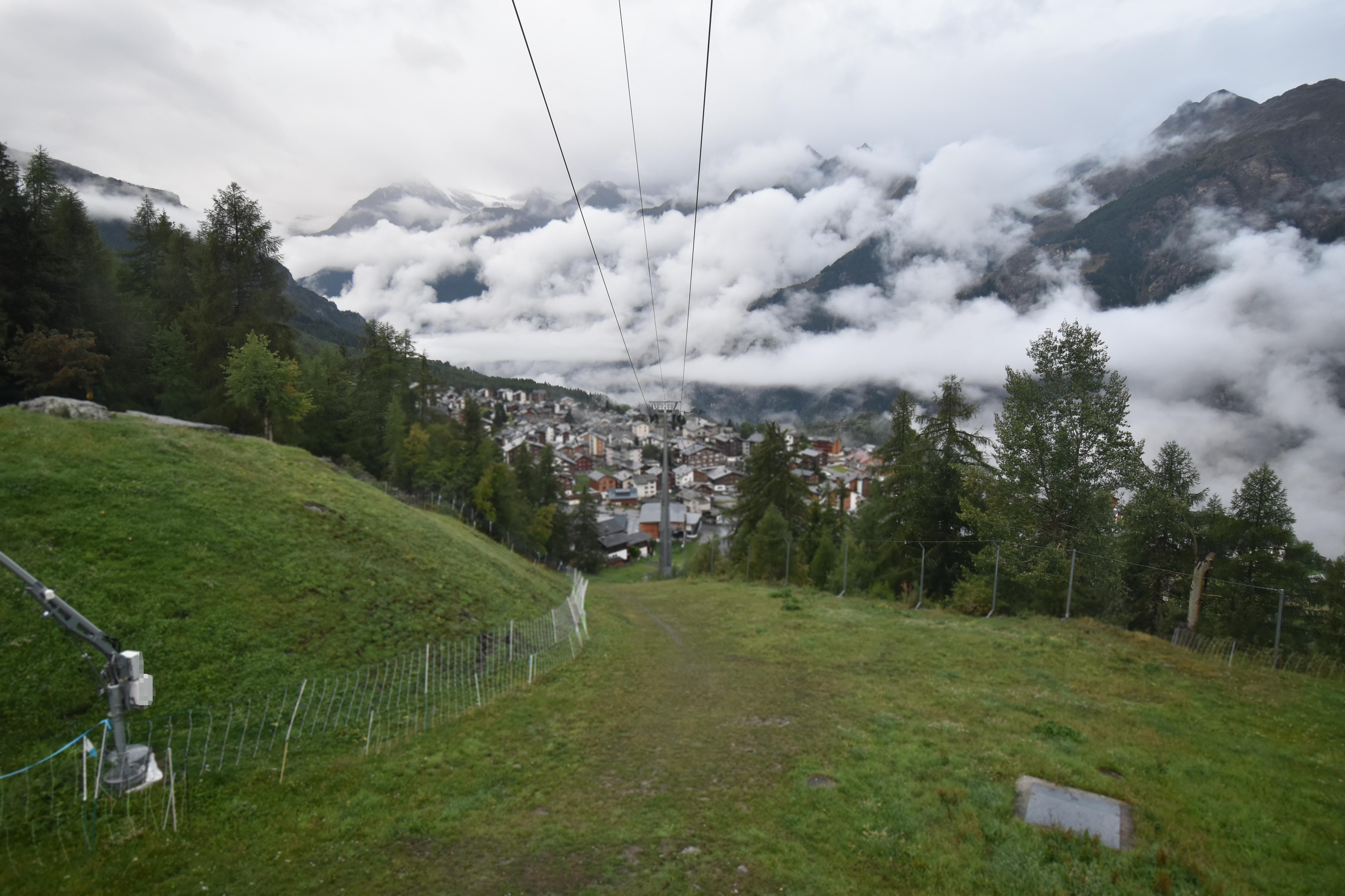 Archived image Webcam Grächen in Valais