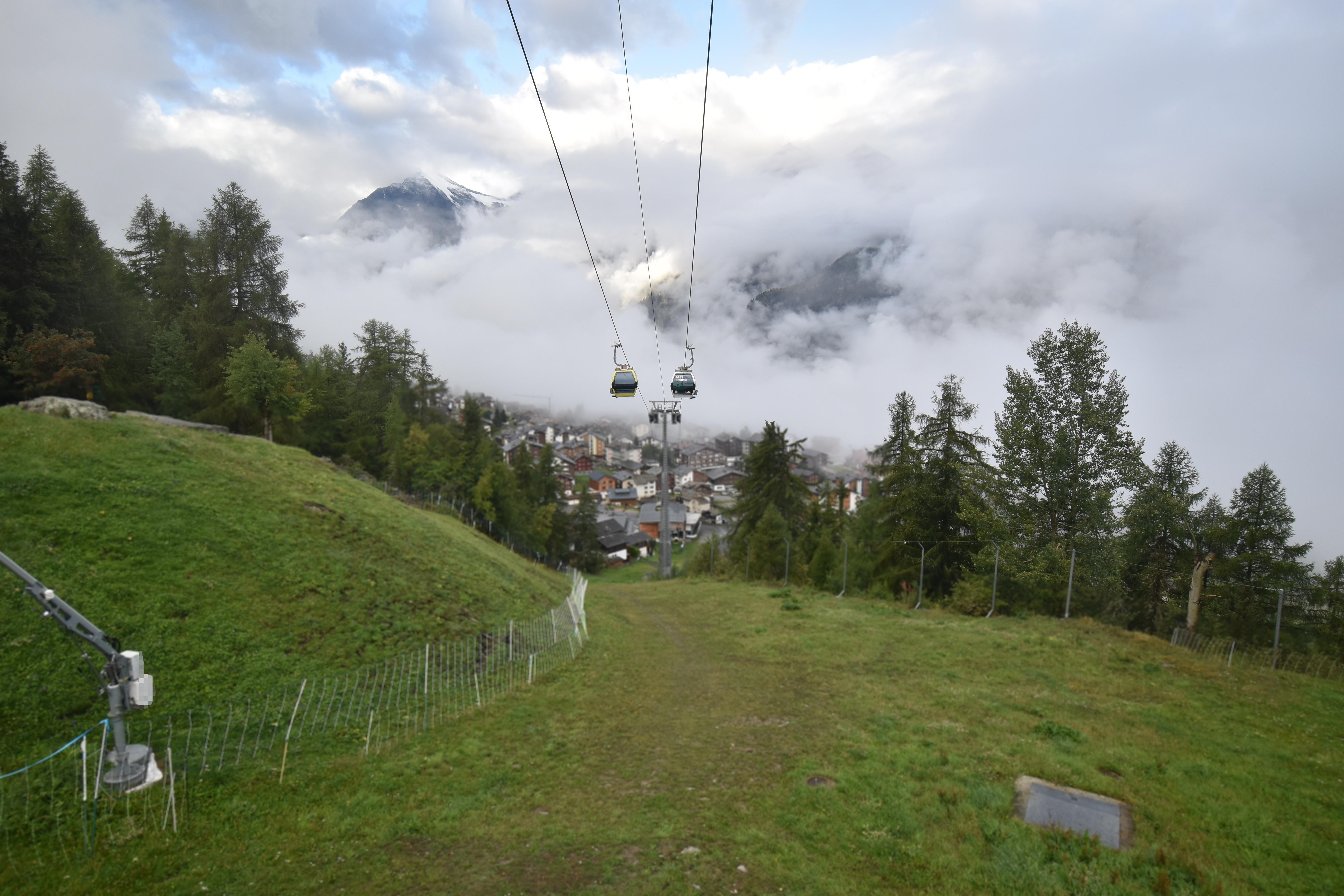 Archived image Webcam Grächen in Valais