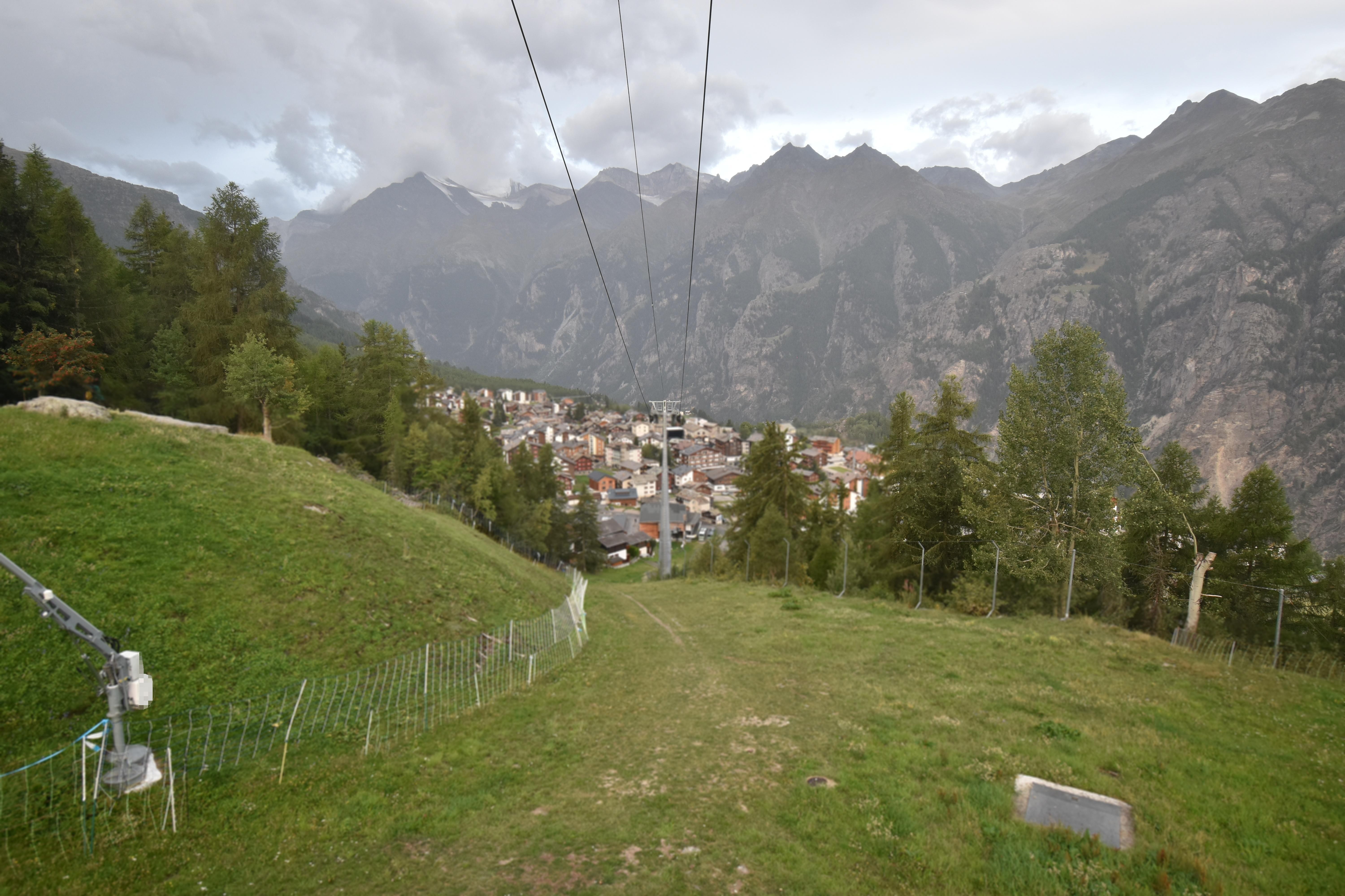 Archiv Foto Webcam Grächen im Wallis