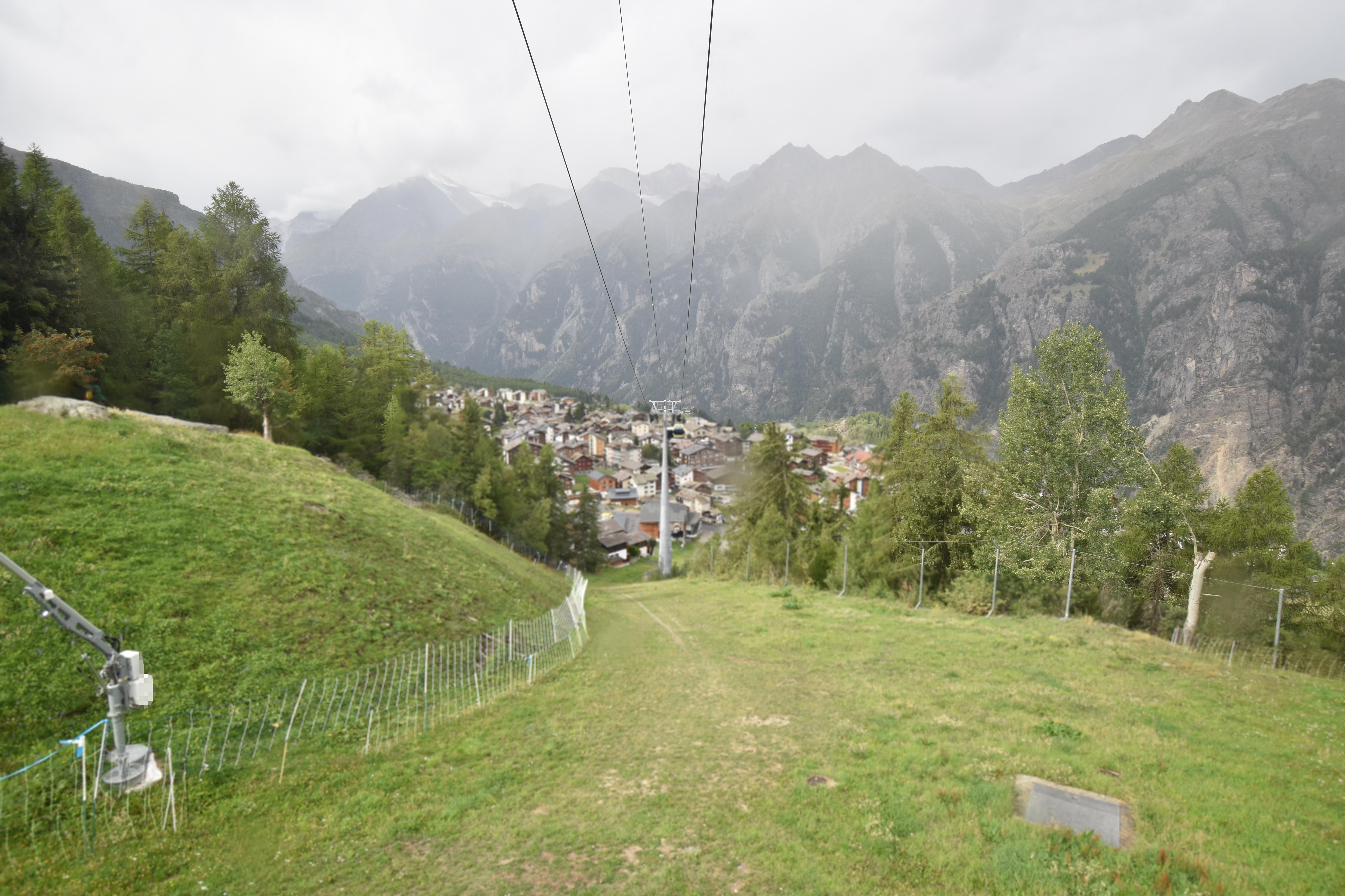 Archived image Webcam Grächen in Valais