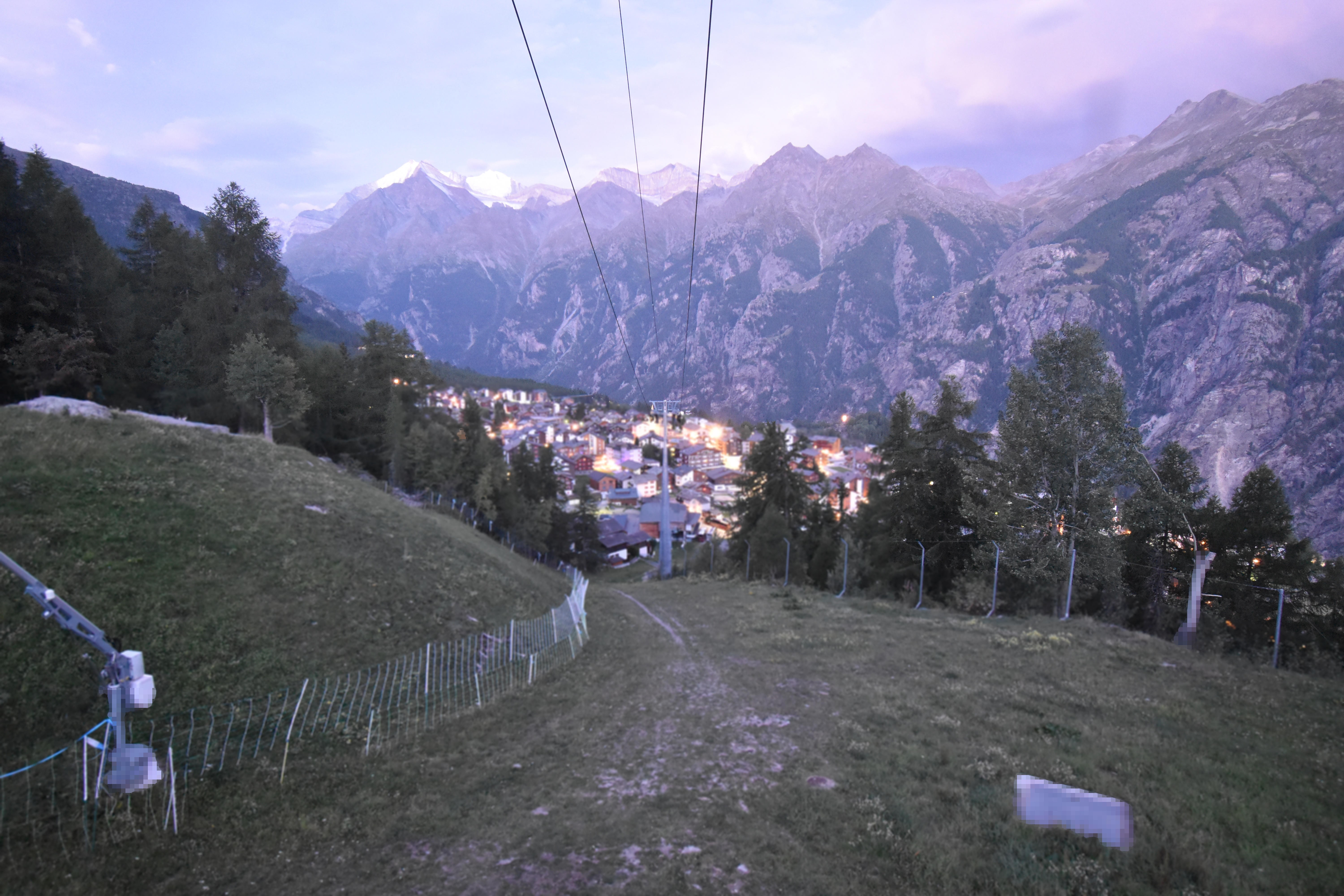 Archiv Foto Webcam Grächen im Wallis