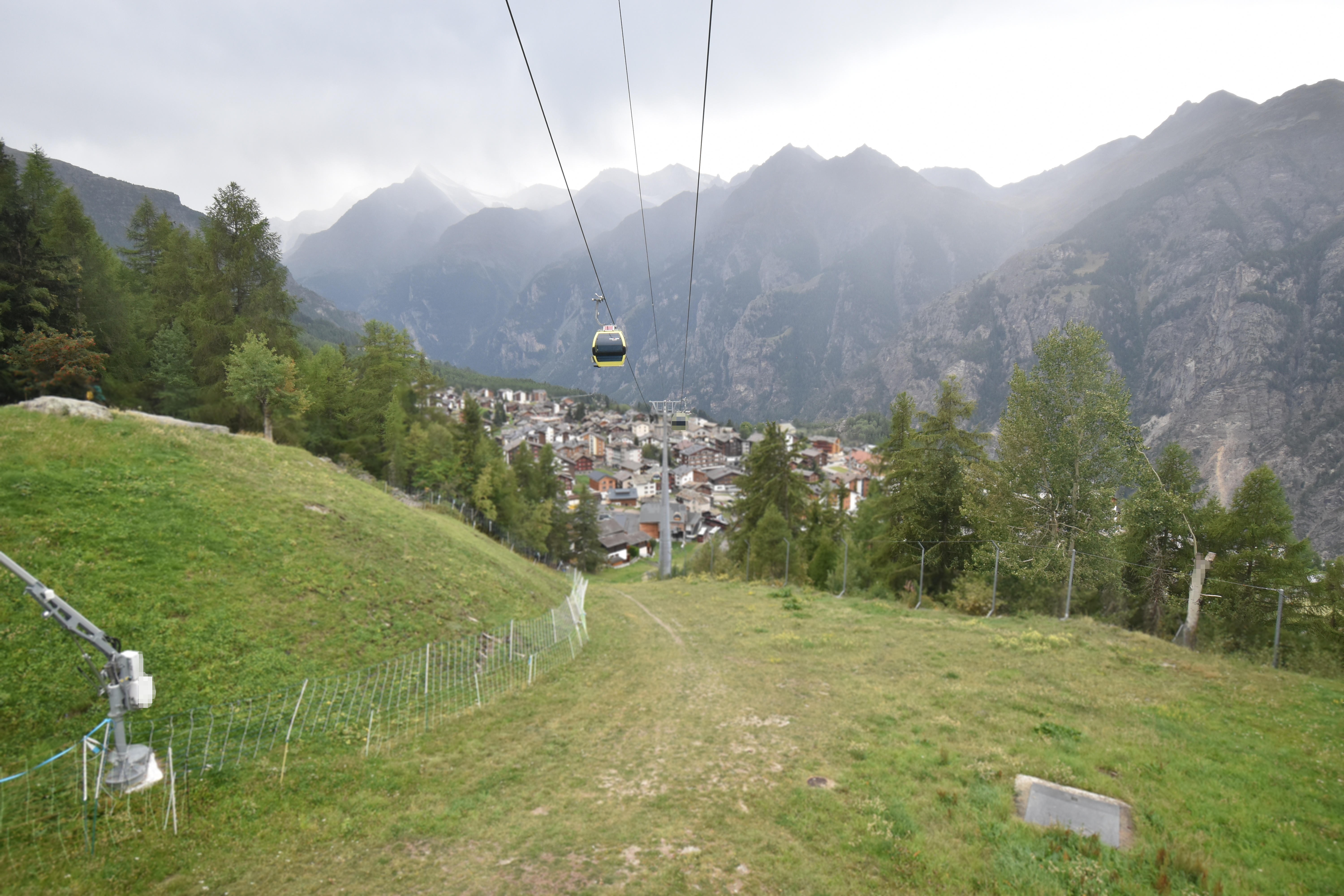 Archiv Foto Webcam Grächen im Wallis