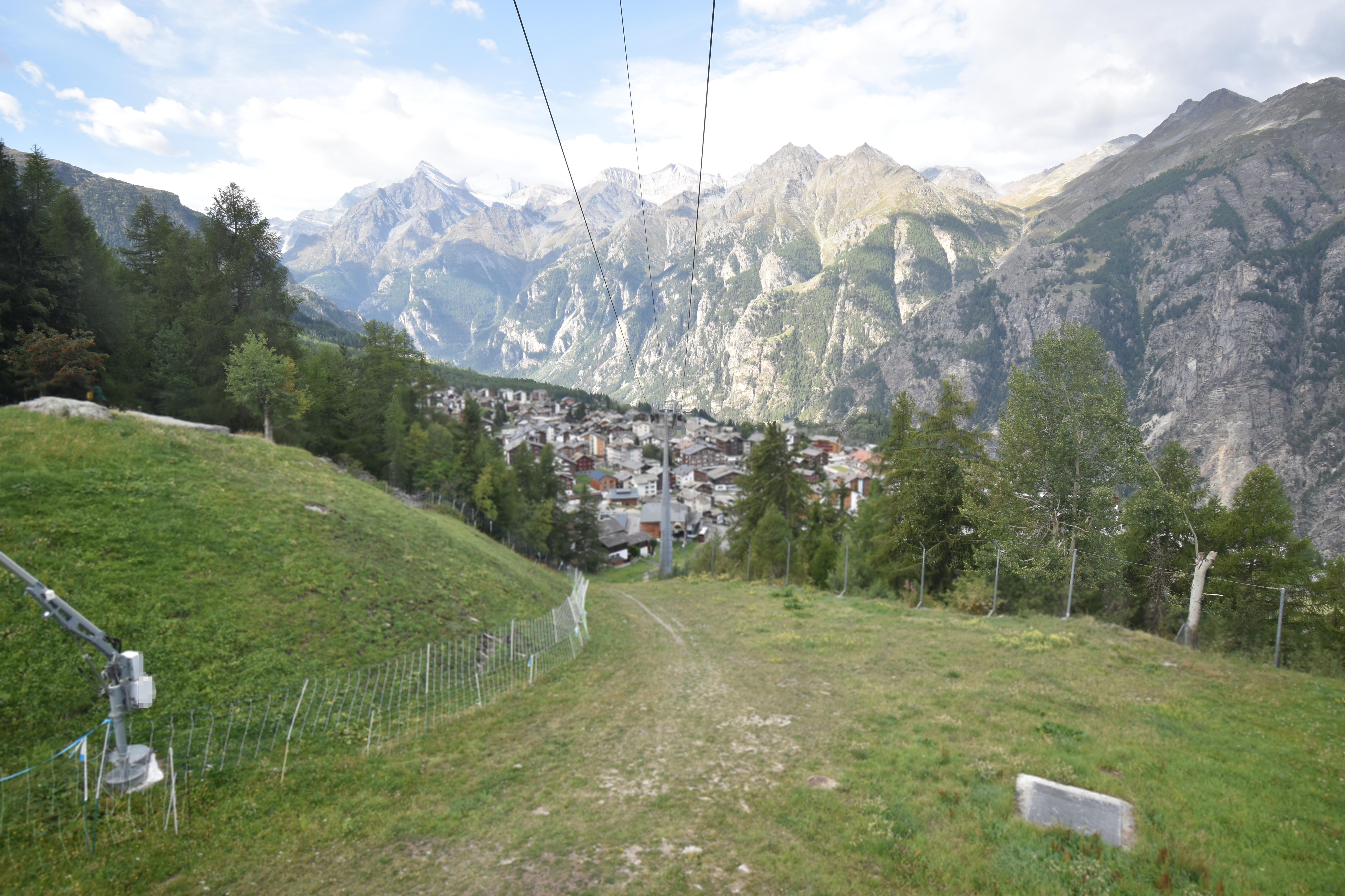 Archiv Foto Webcam Grächen im Wallis