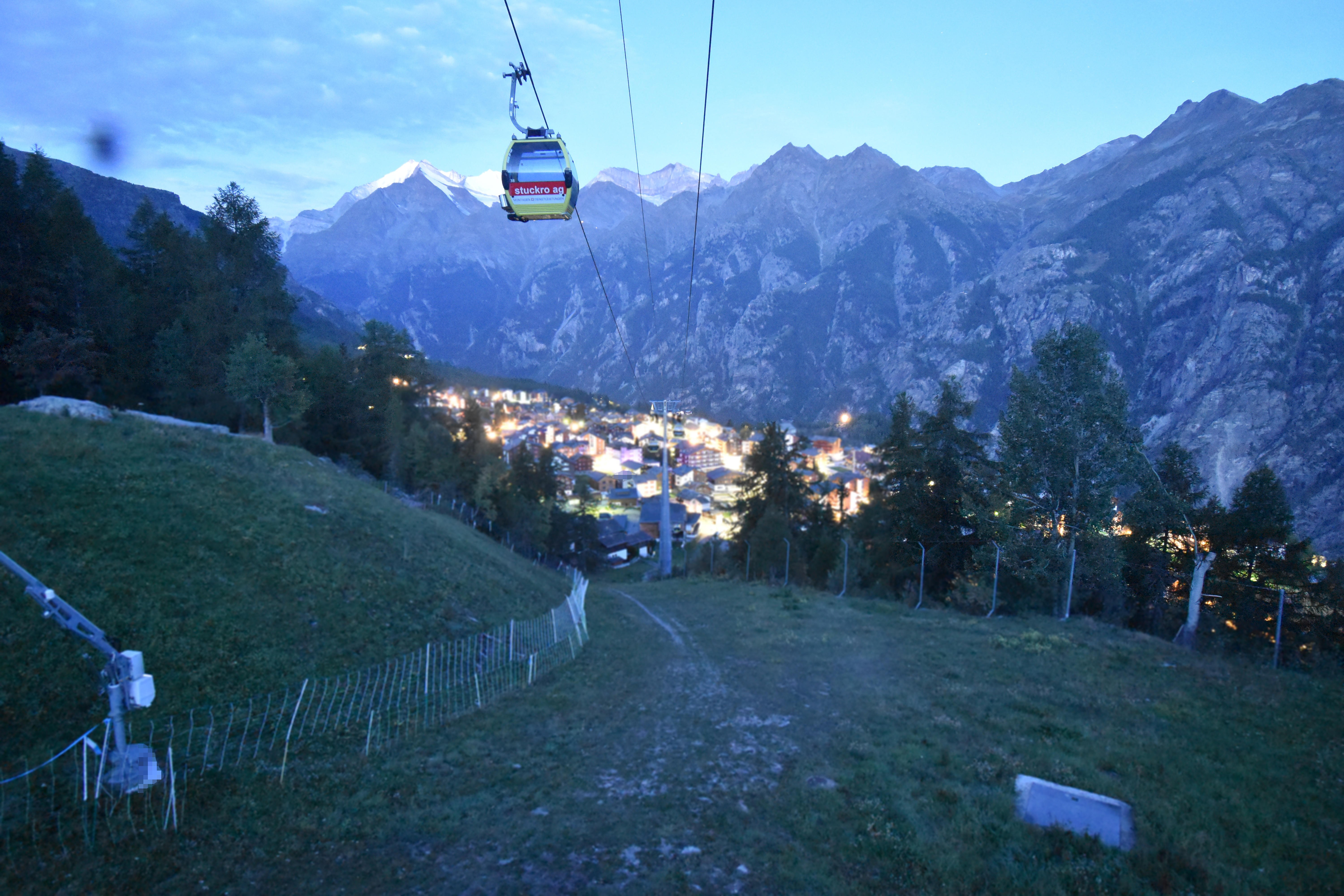 Archived image Webcam Grächen in Valais