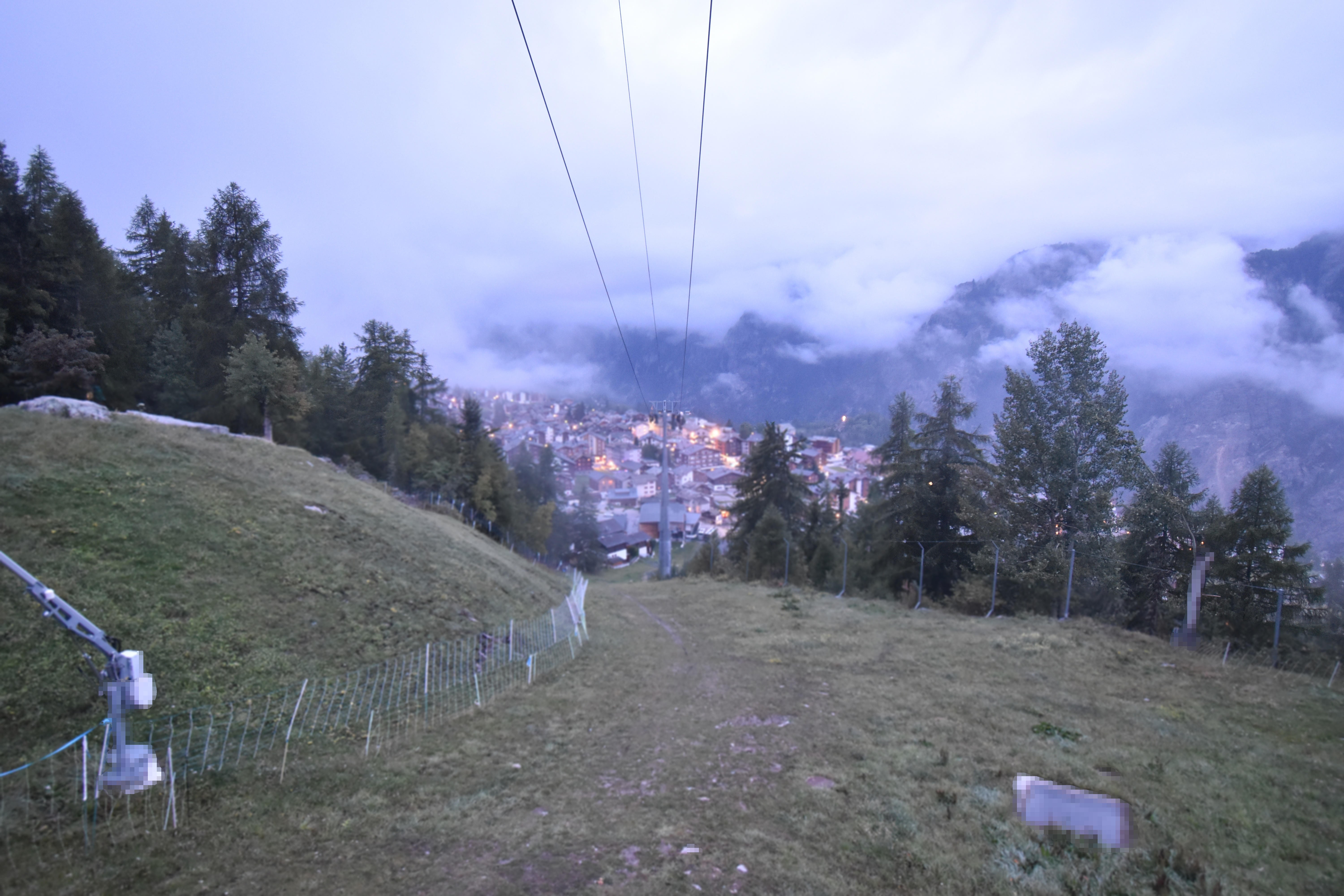 Archived image Webcam Grächen in Valais