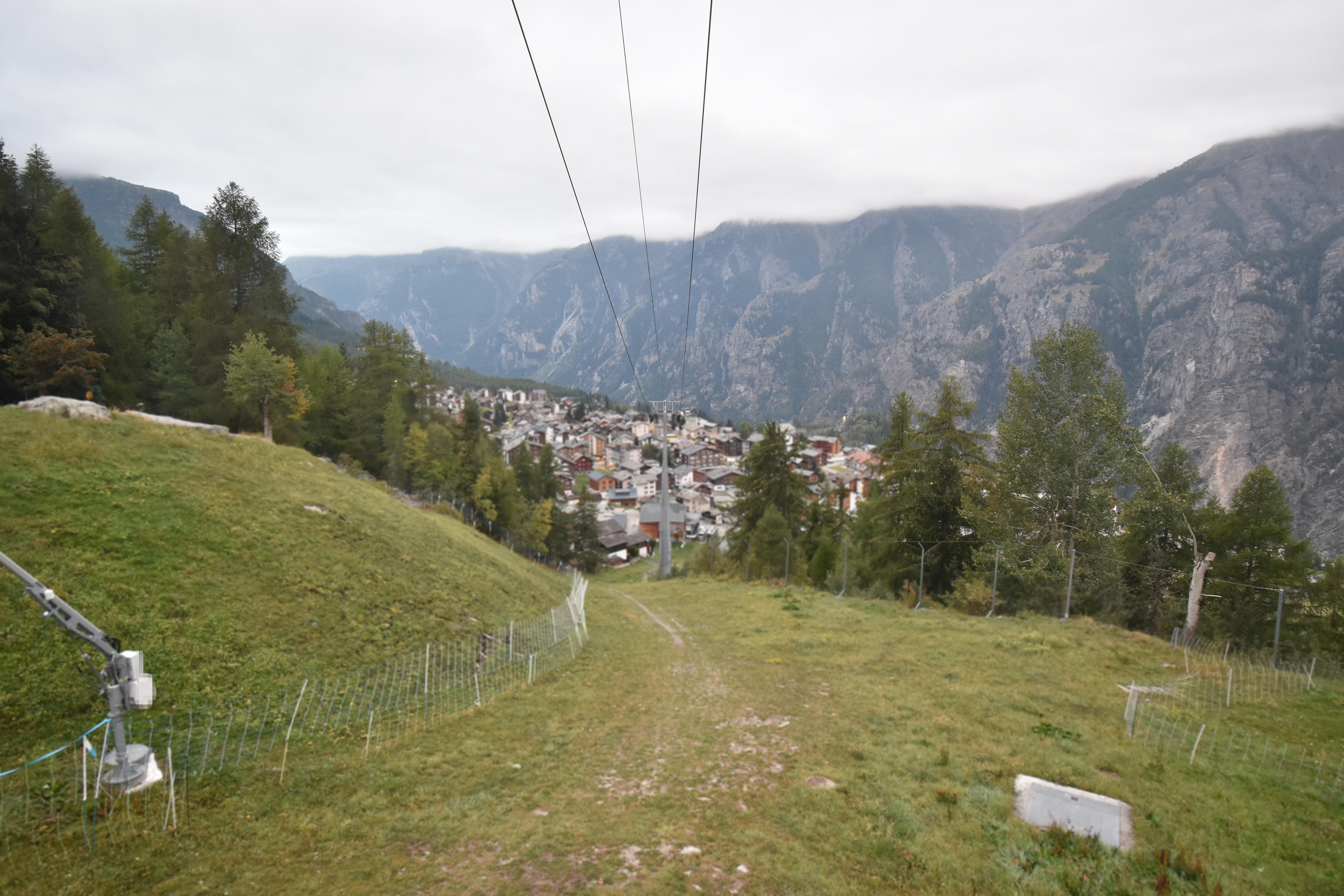 Archived image Webcam Grächen in Valais