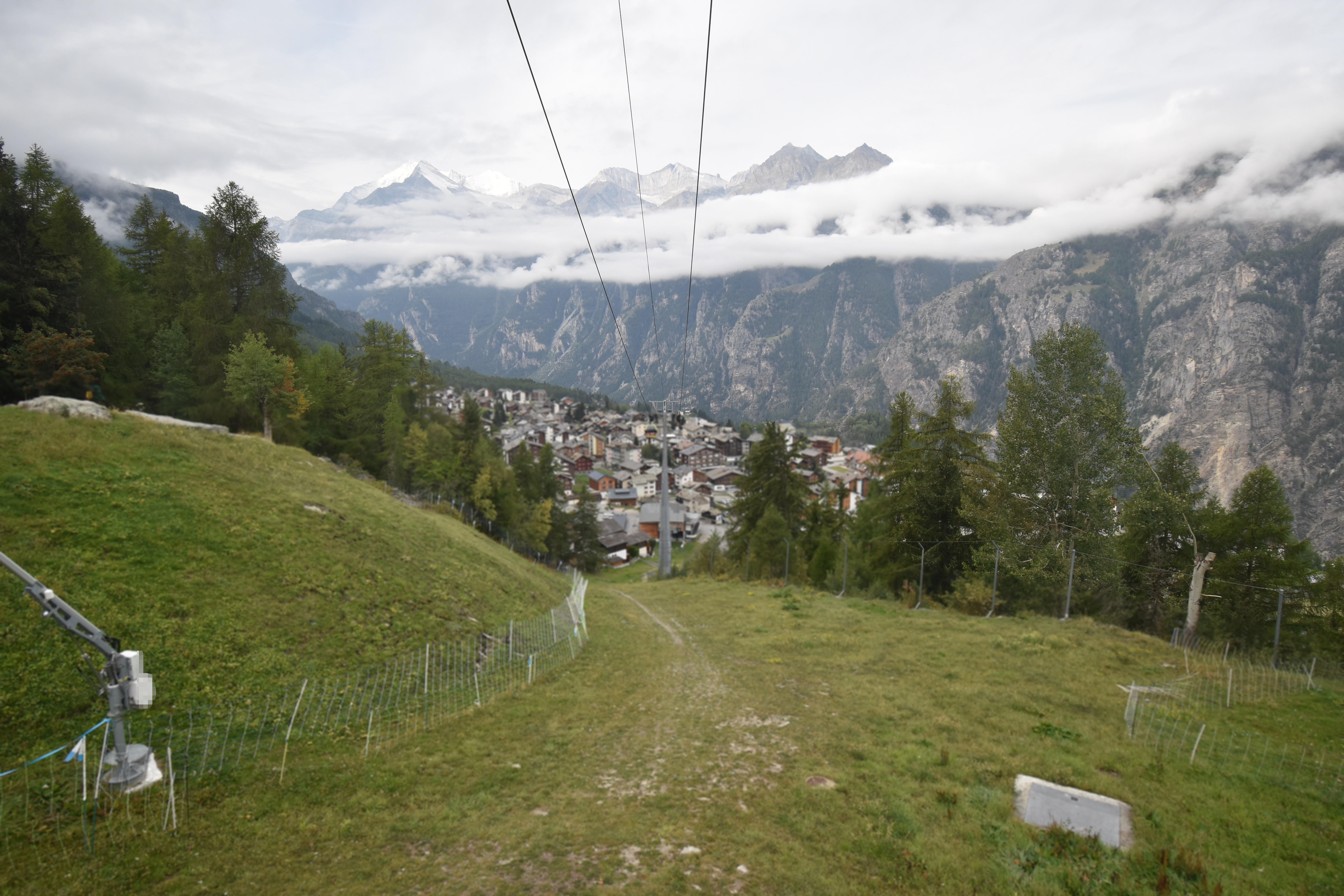 Archived image Webcam Grächen in Valais