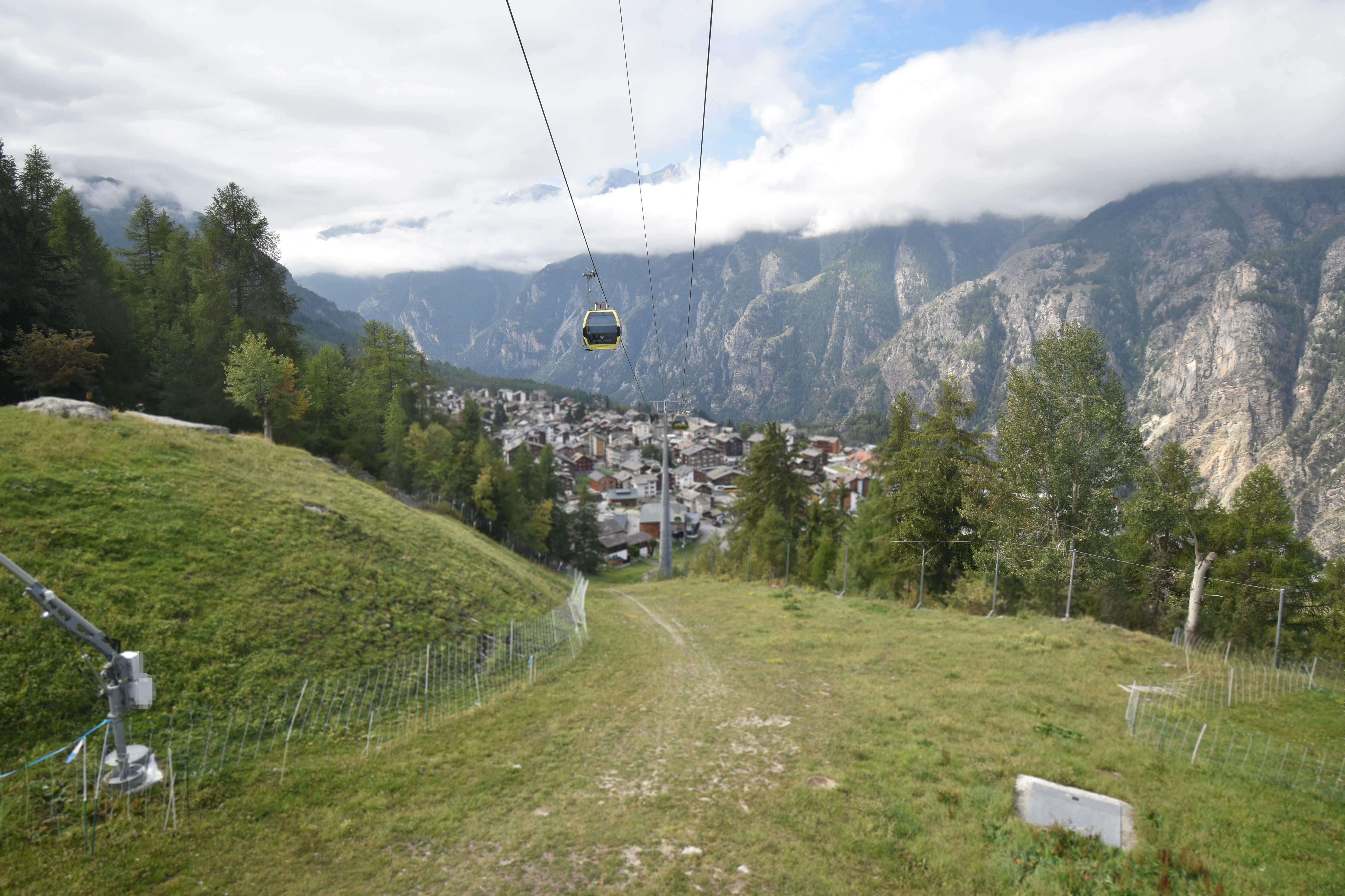 Archived image Webcam Grächen in Valais