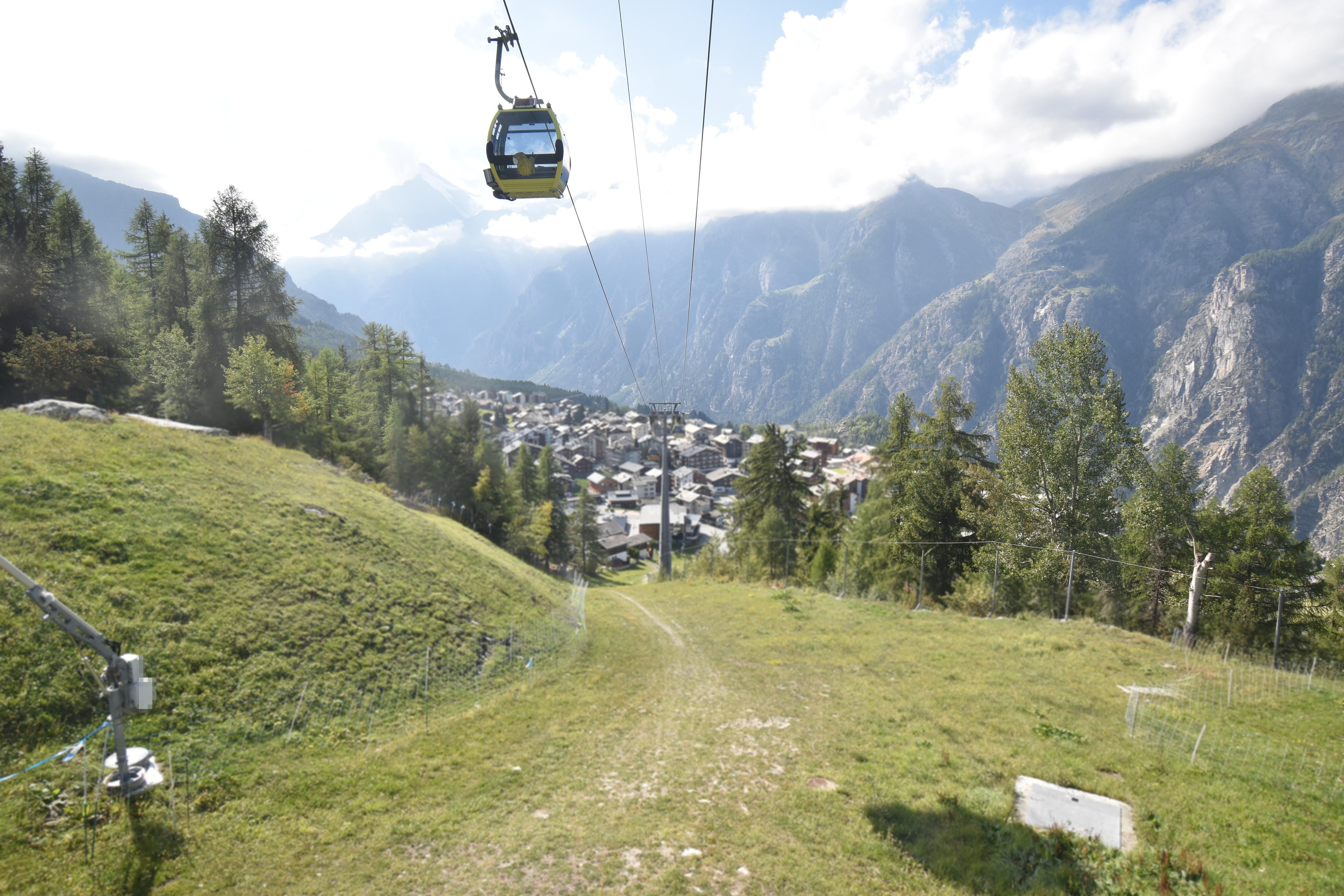 Archived image Webcam Grächen in Valais