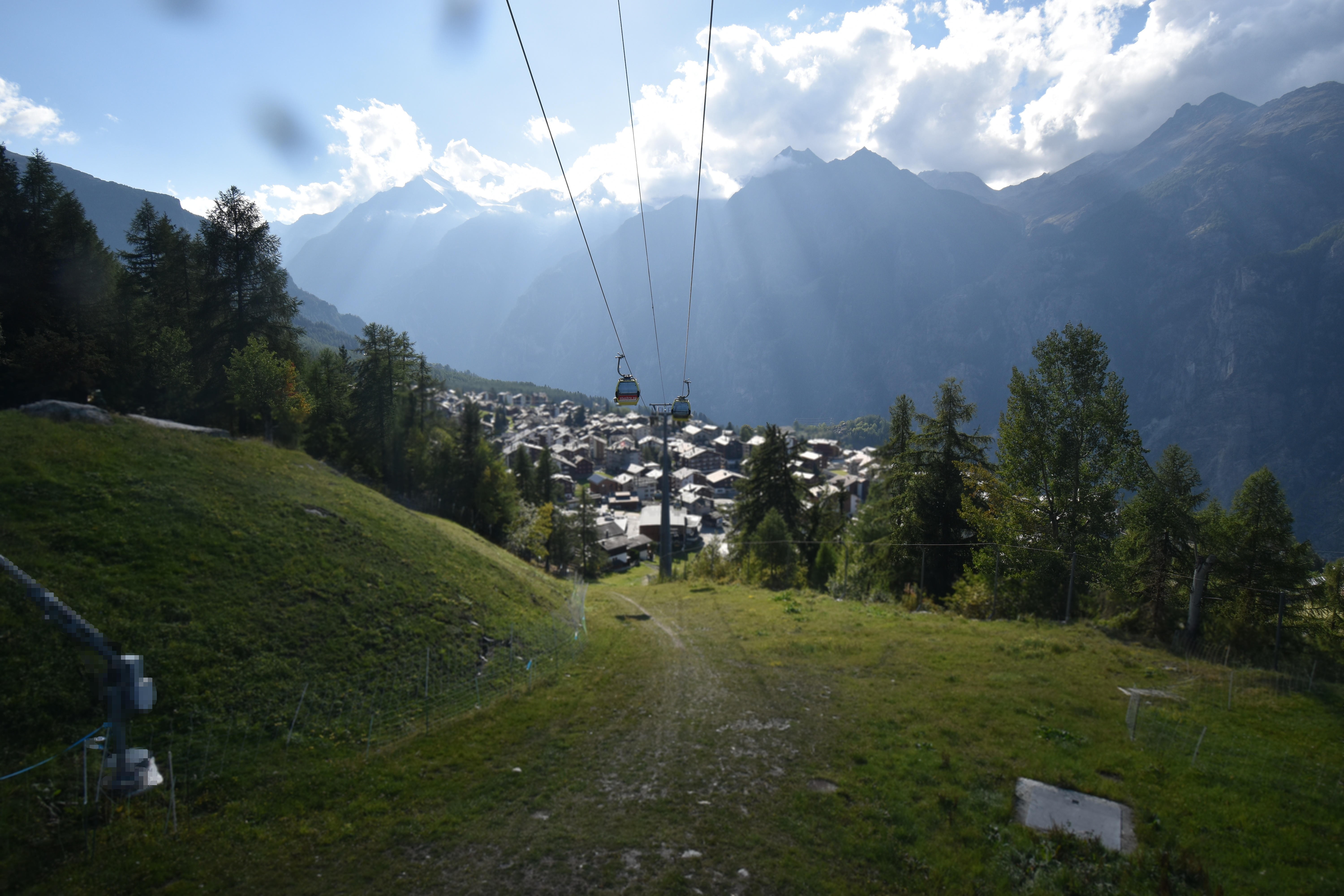 Archived image Webcam Grächen in Valais