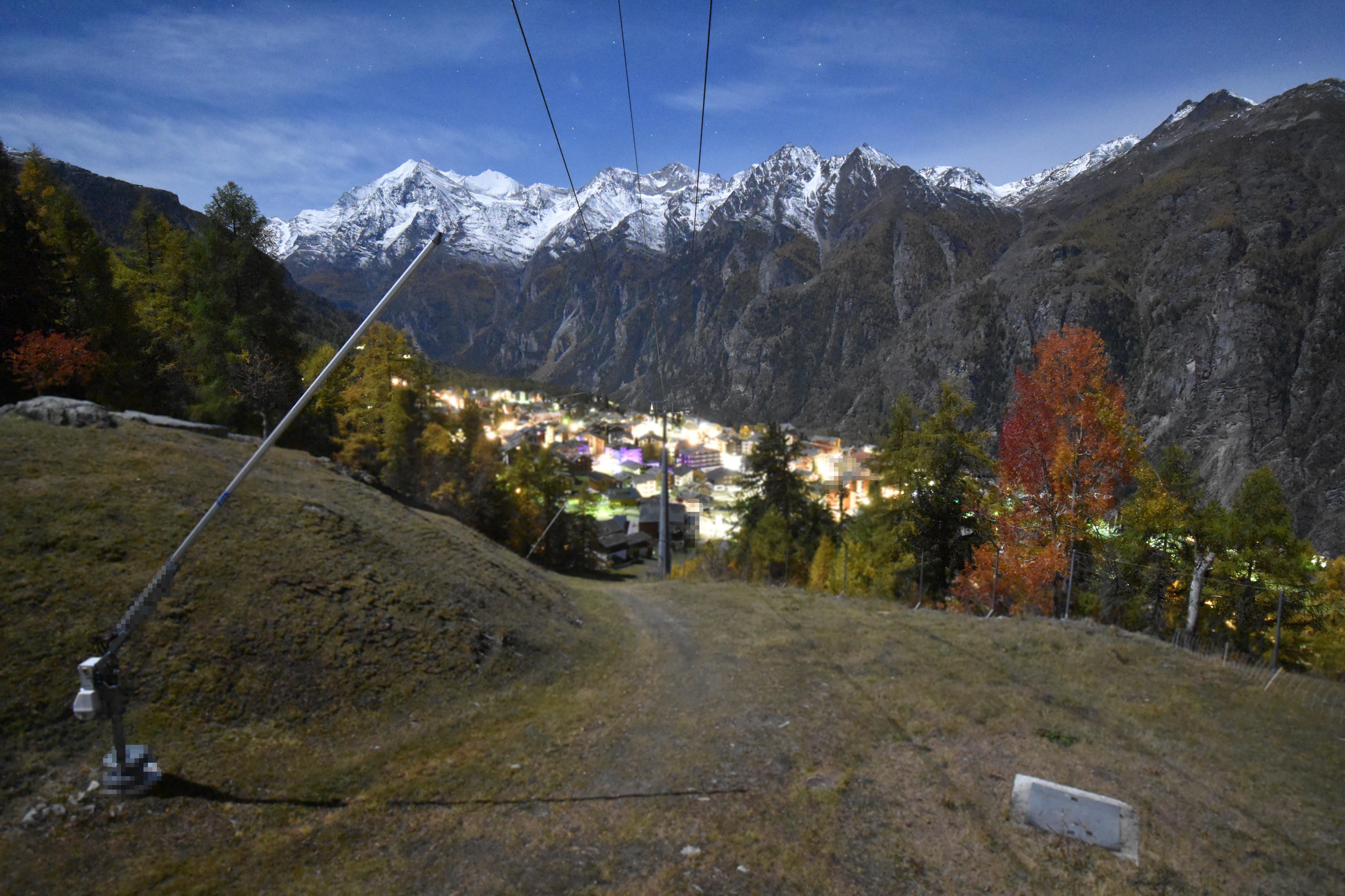 Archived image Webcam Grächen in Valais