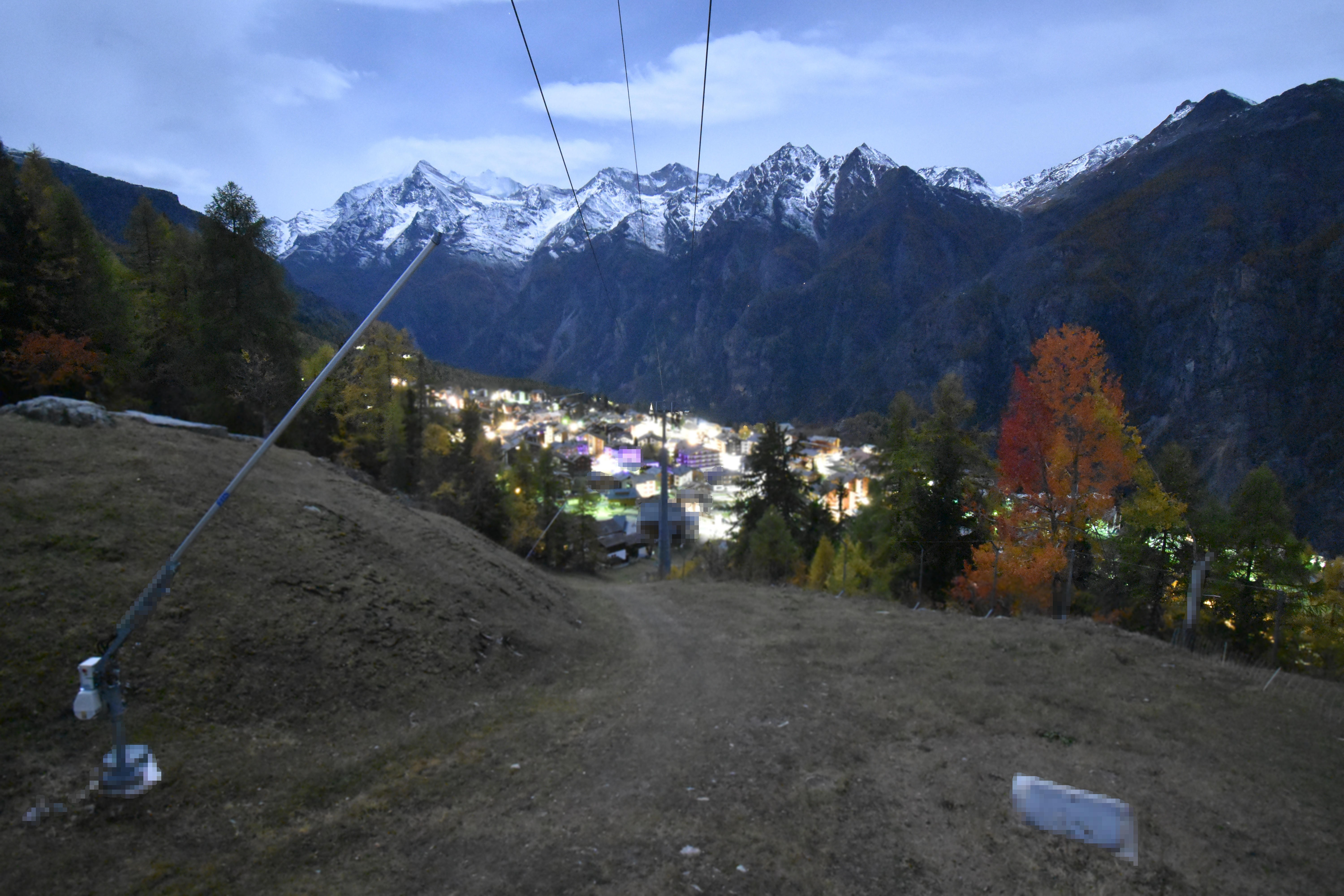 Archived image Webcam Grächen in Valais