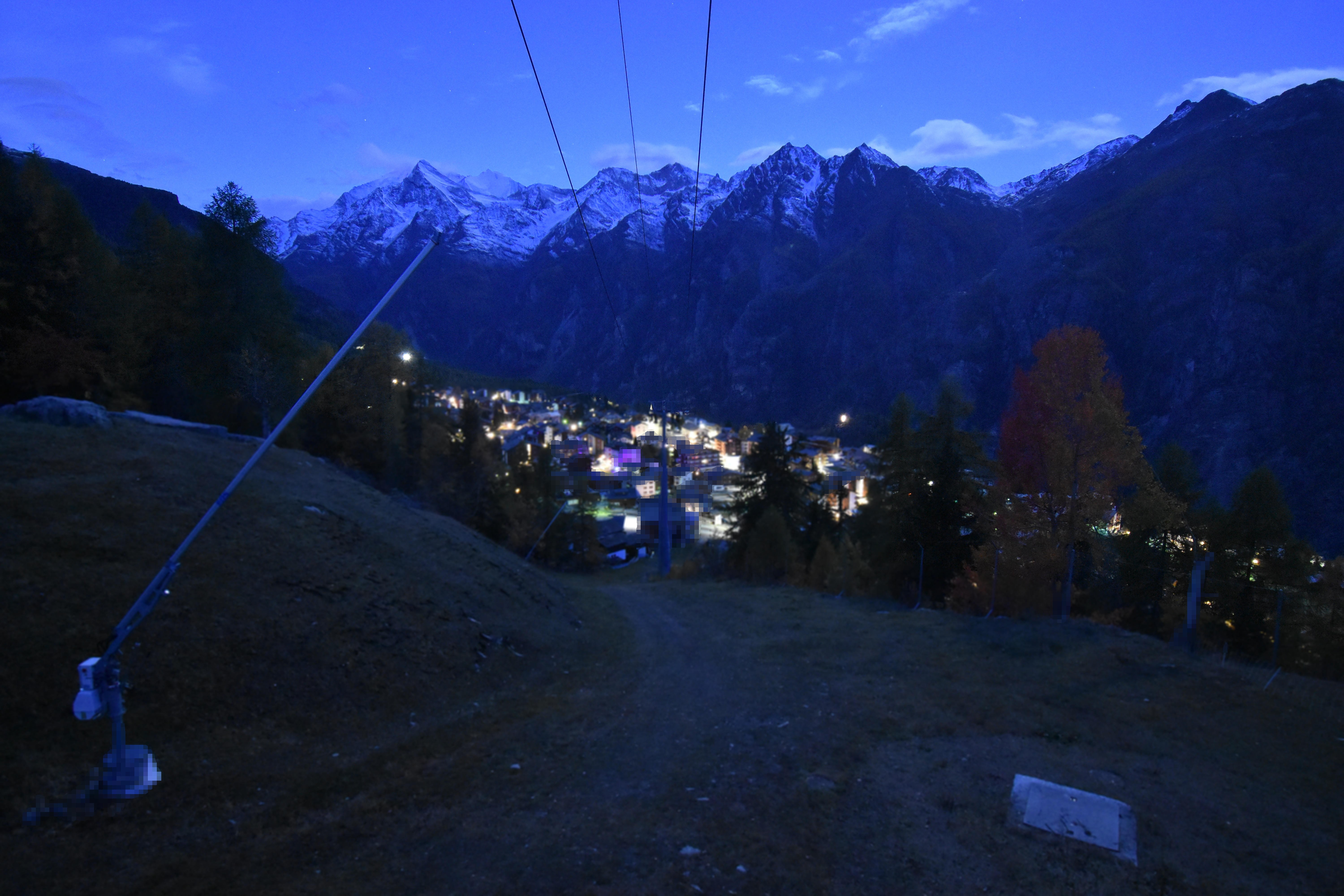 Archived image Webcam Grächen in Valais
