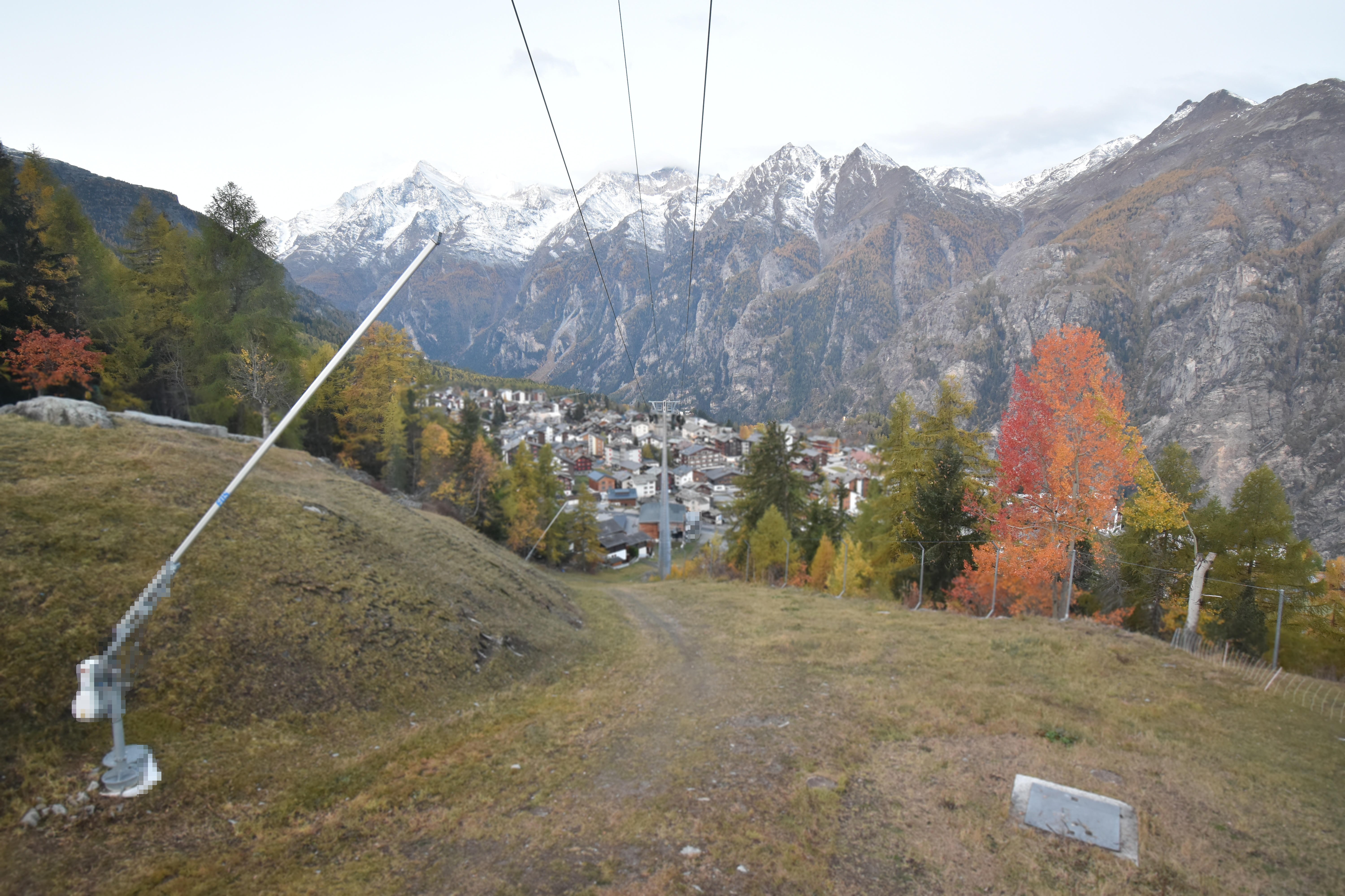 Archived image Webcam Grächen in Valais