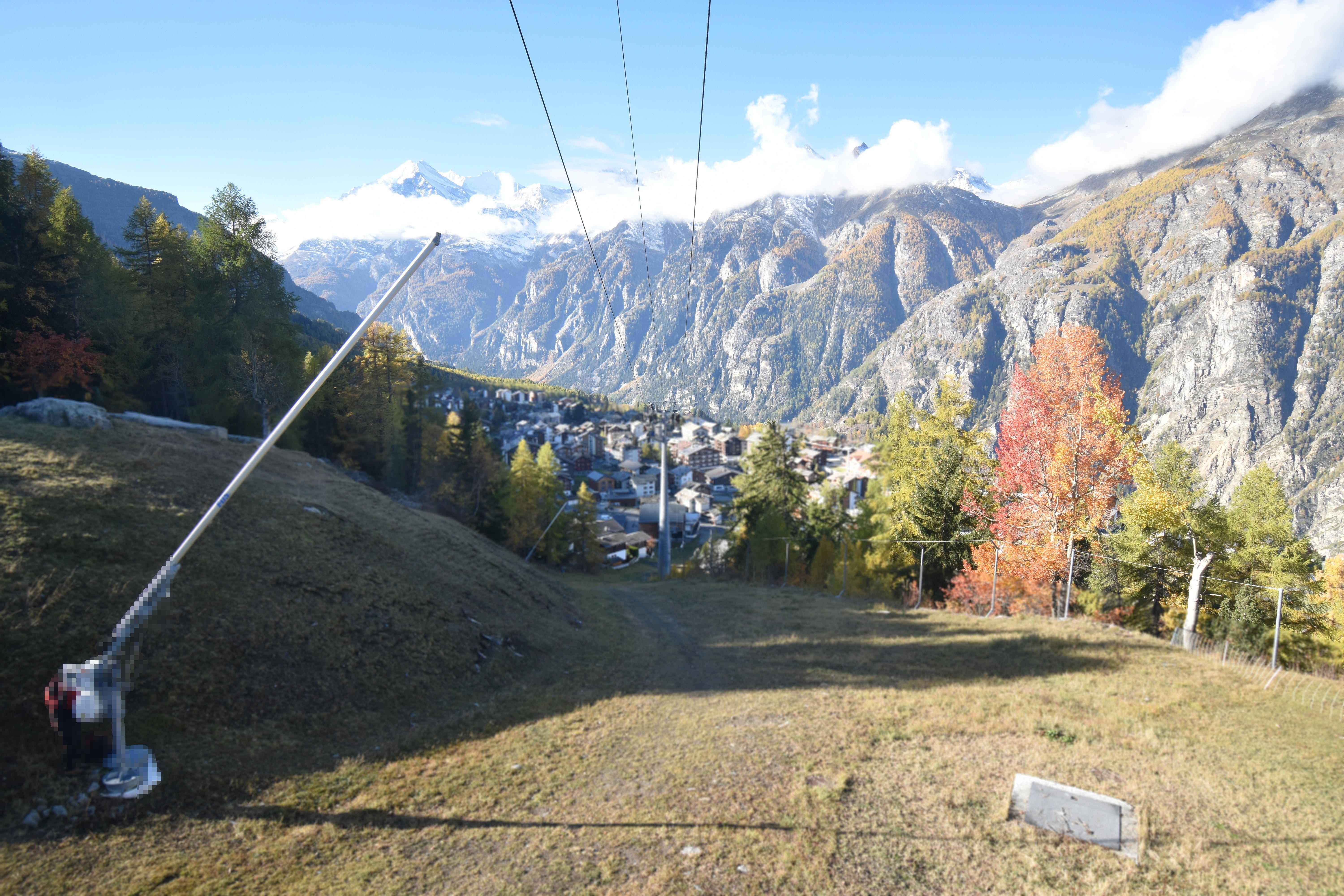 Archived image Webcam Grächen in Valais