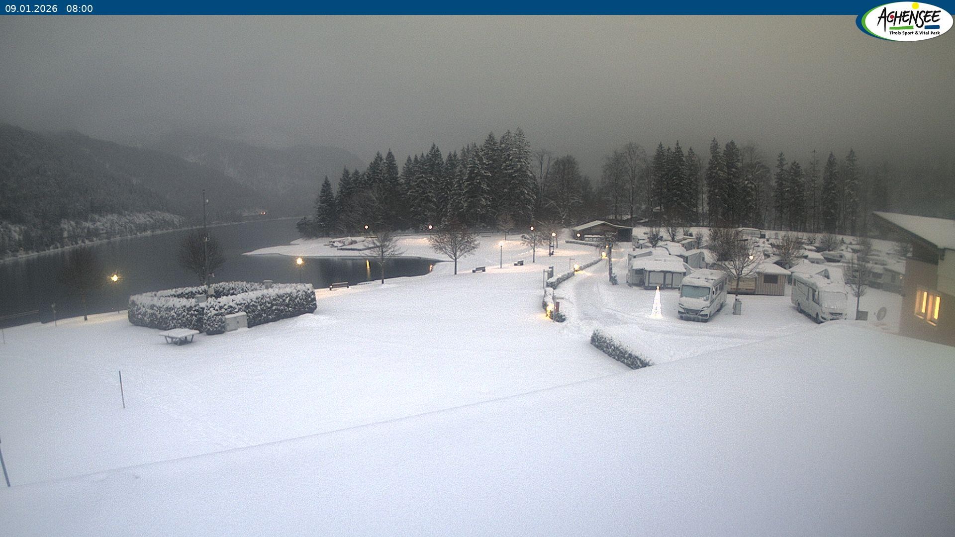 Archiv Foto Webcam Campingplatz am Achensee