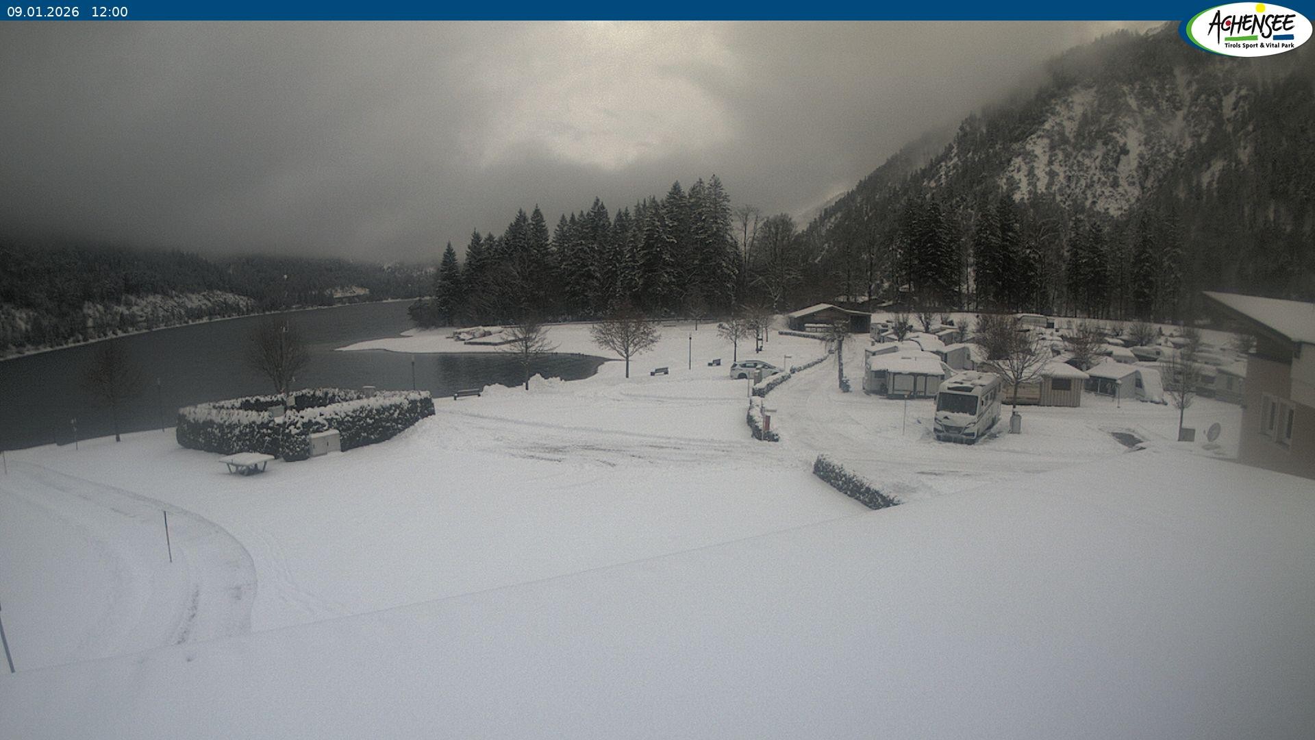 Archiv Foto Webcam Campingplatz am Achensee