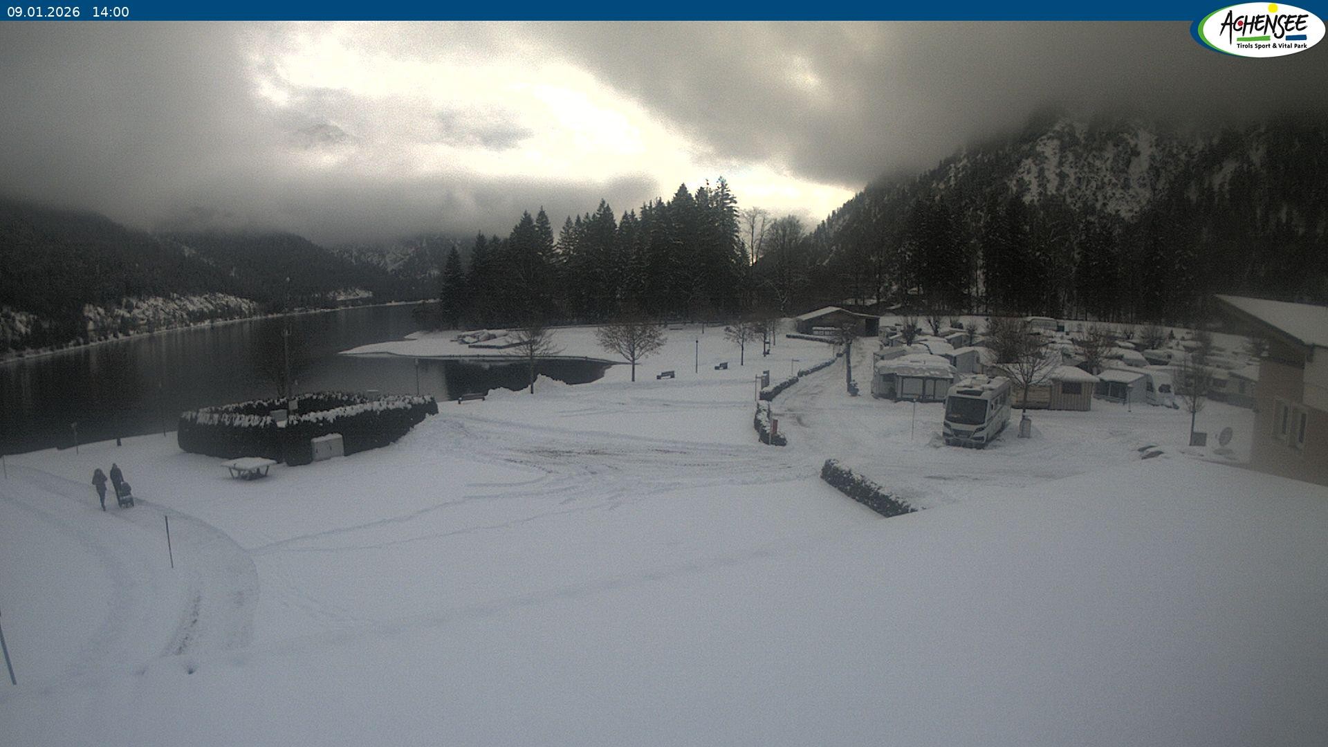 Archiv Foto Webcam Campingplatz am Achensee
