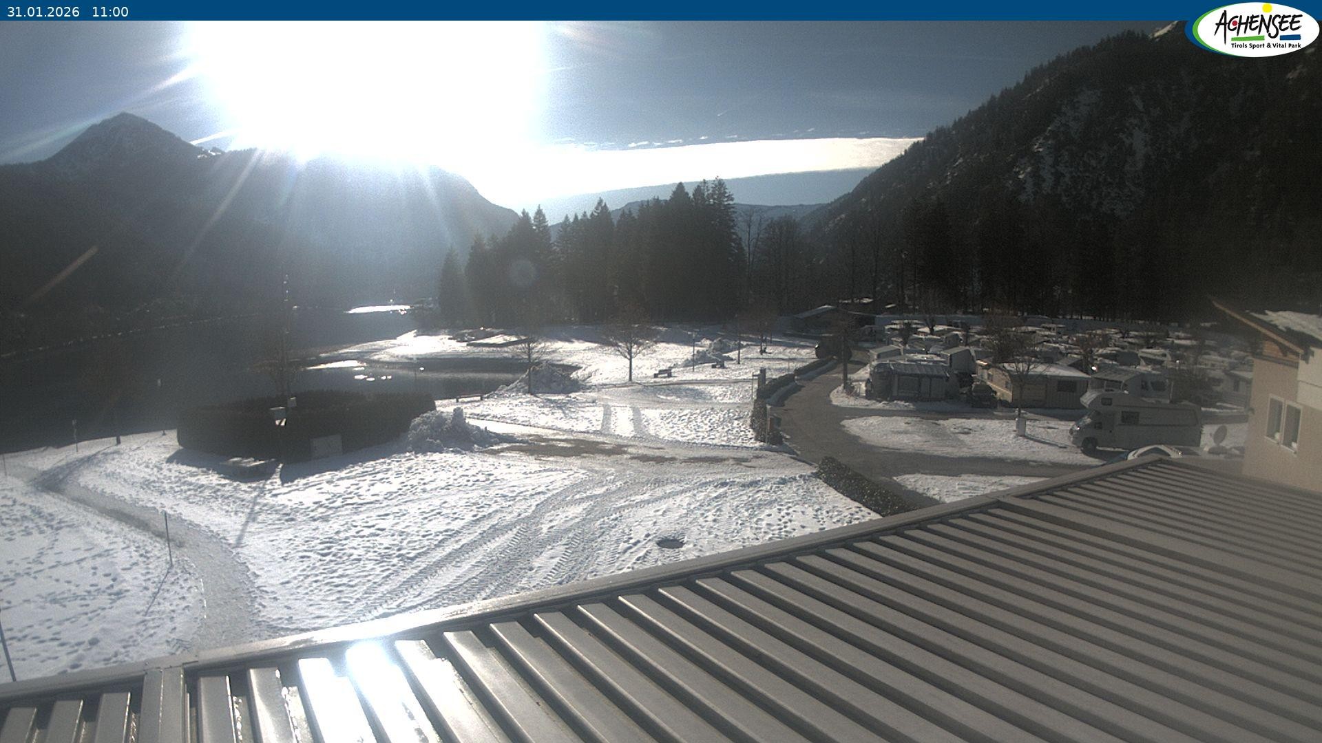 Archiv Foto Webcam Campingplatz am Achensee