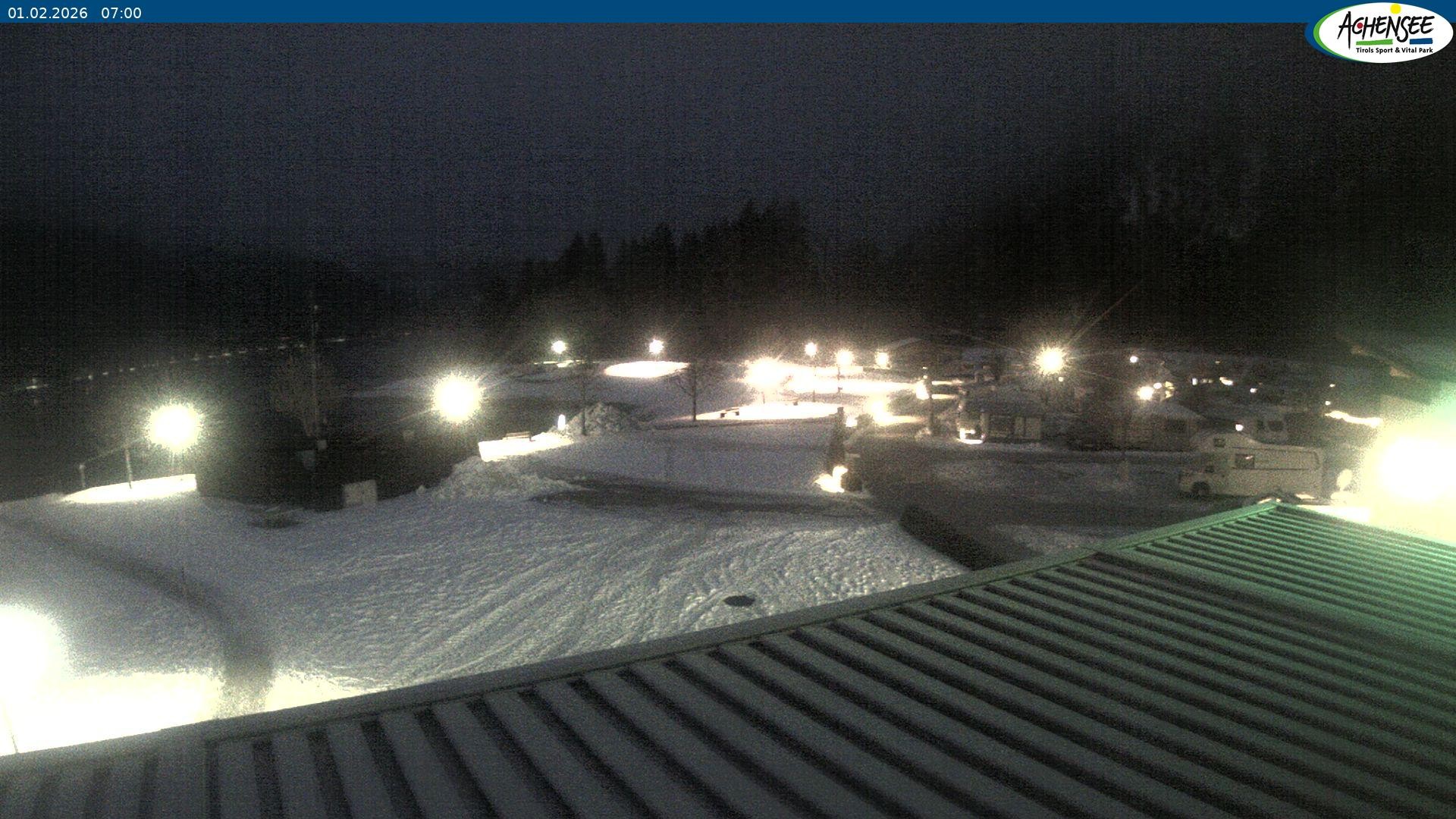 Archiv Foto Webcam Campingplatz am Achensee