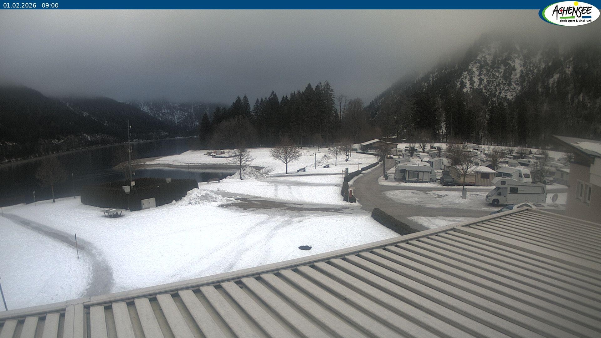 Archiv Foto Webcam Campingplatz am Achensee